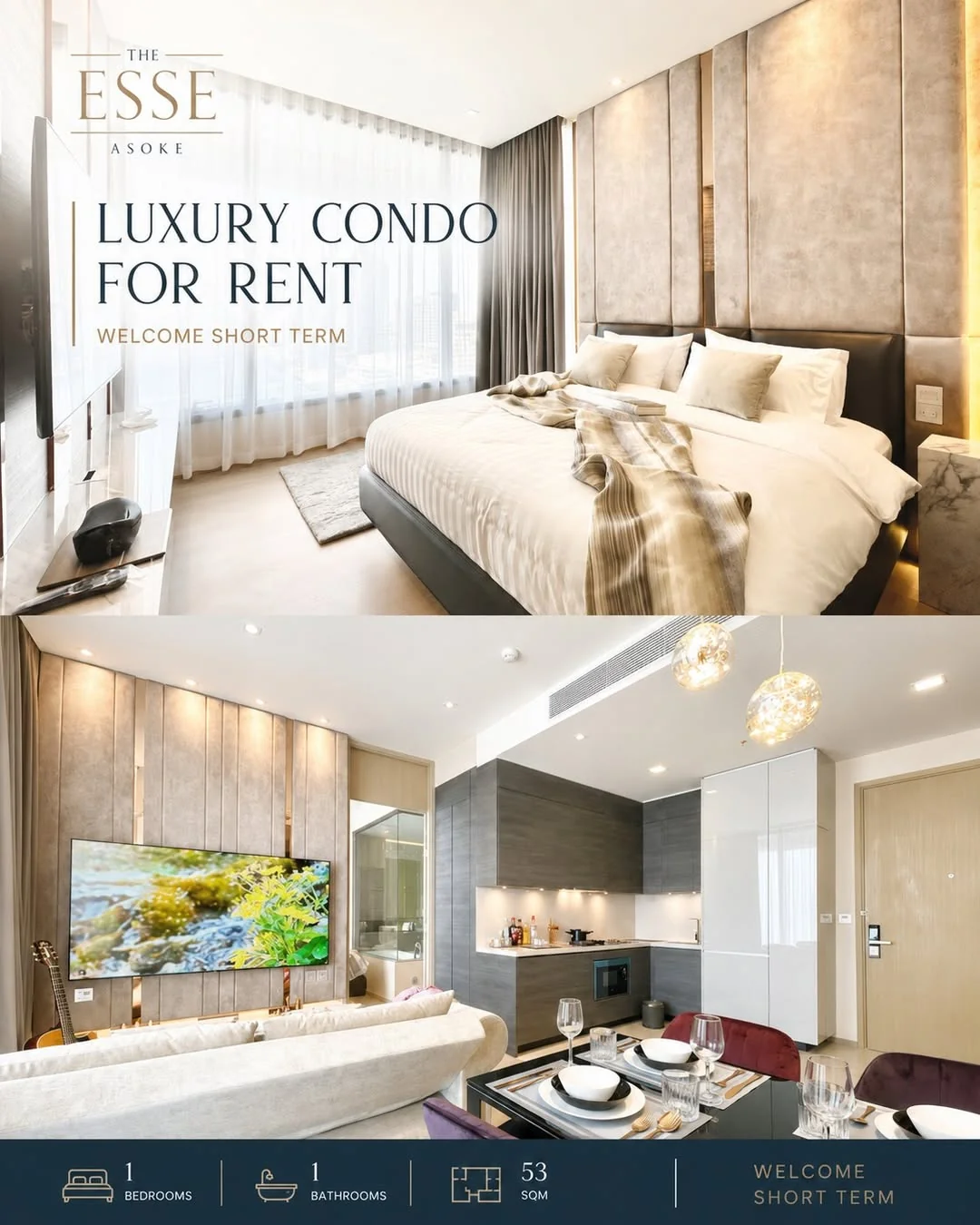 1 Bedroom condo in The Esse Asoke