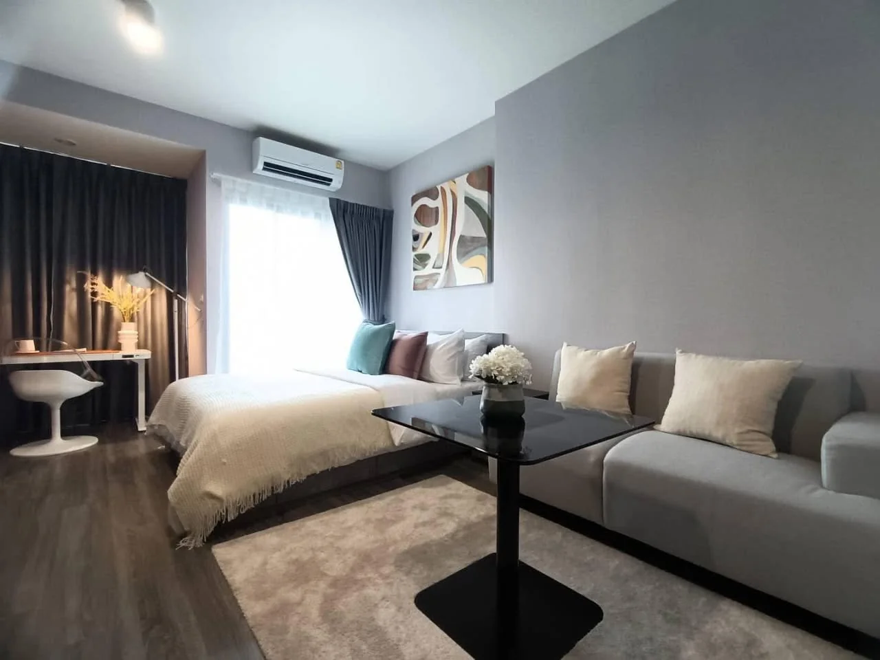 Studio condo in IDEO Chula-Samyan