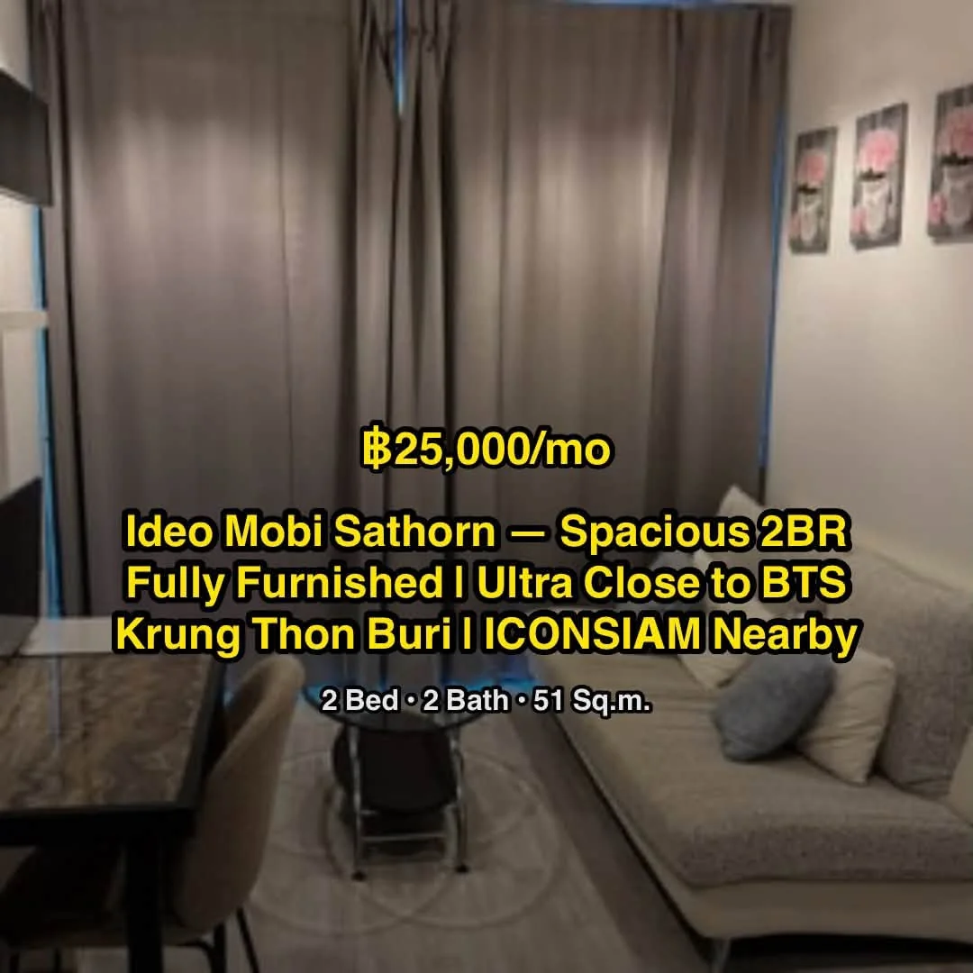 2 Bedroom condo in IDEO Mobi Sathorn