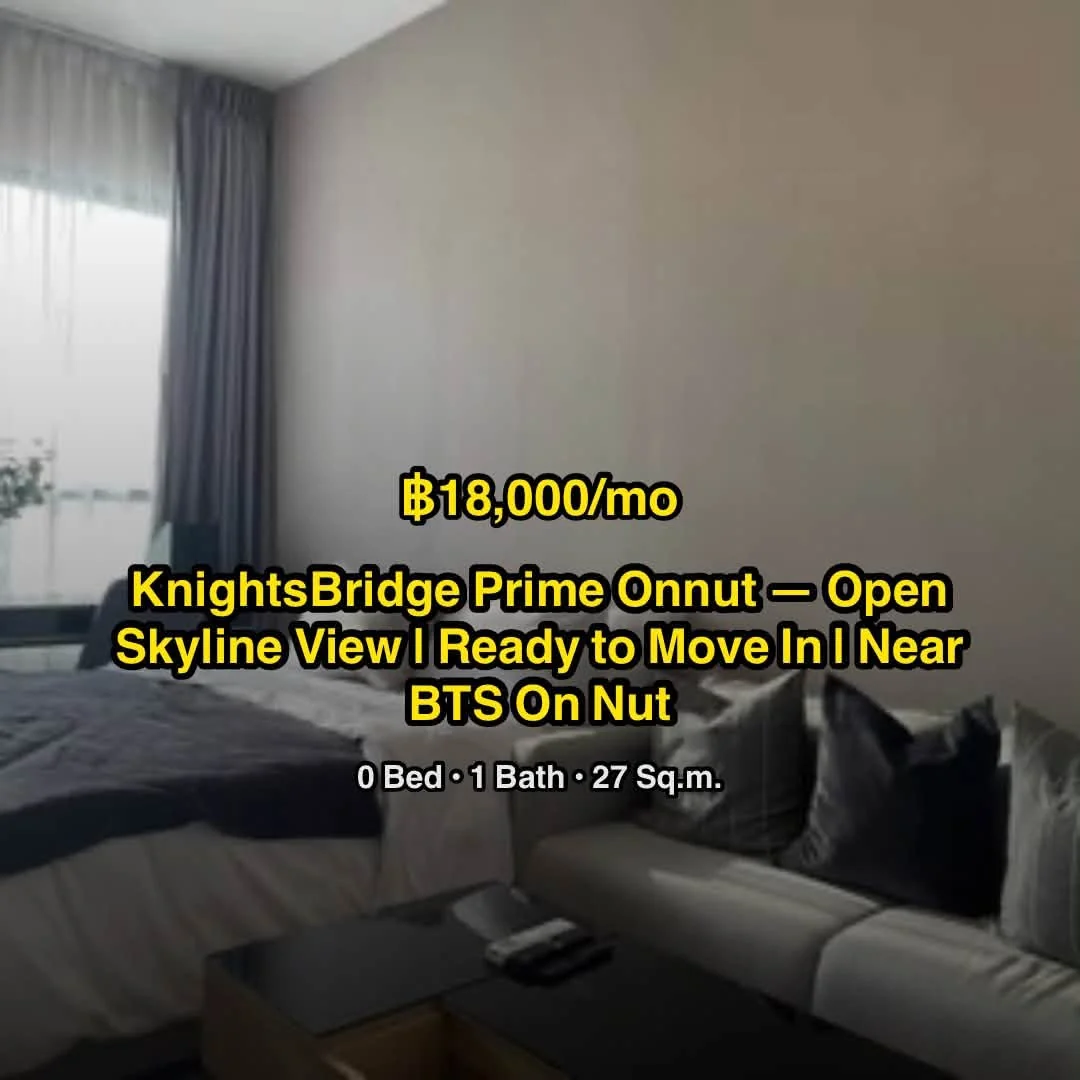 Studio condo in Knightsbridge Prime Onnut