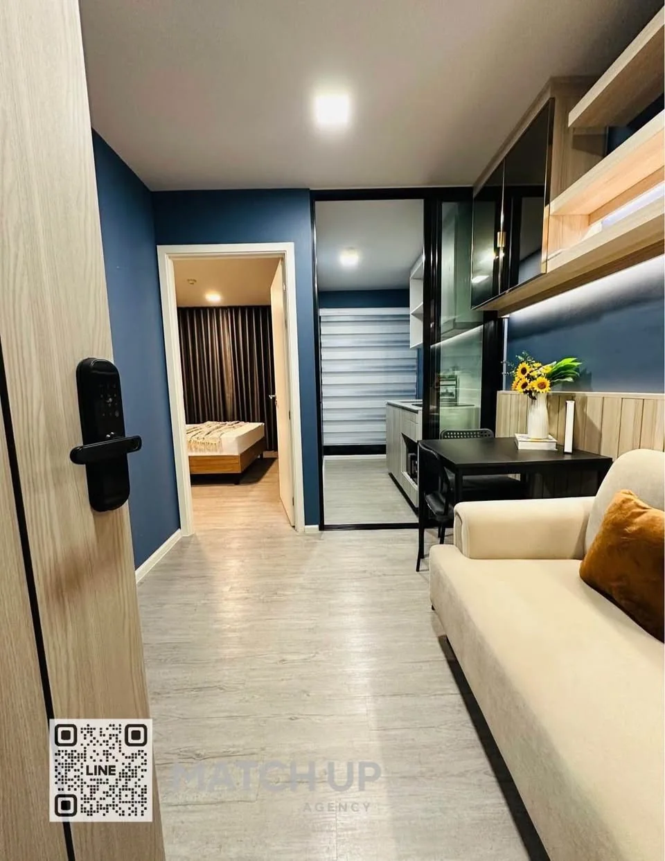 1 Bedroom condo in Atmoz Tropicana Bangna