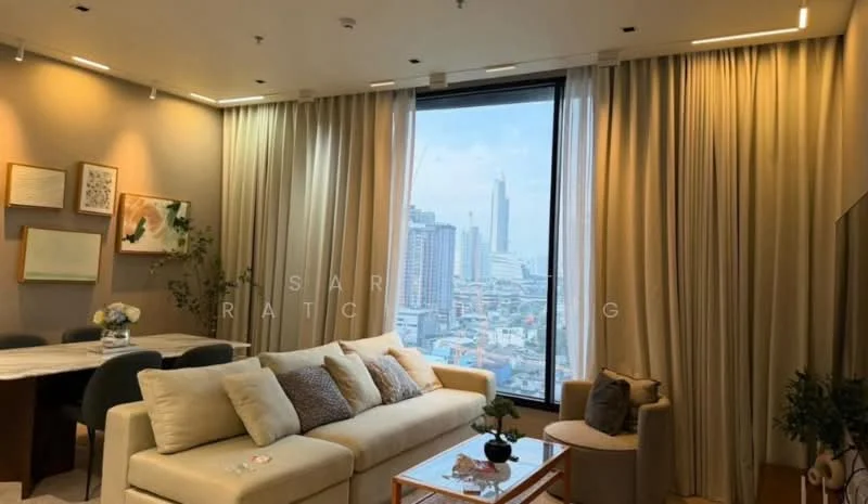 2 Bedroom condo in Chapter Charoennakhon–Riverside