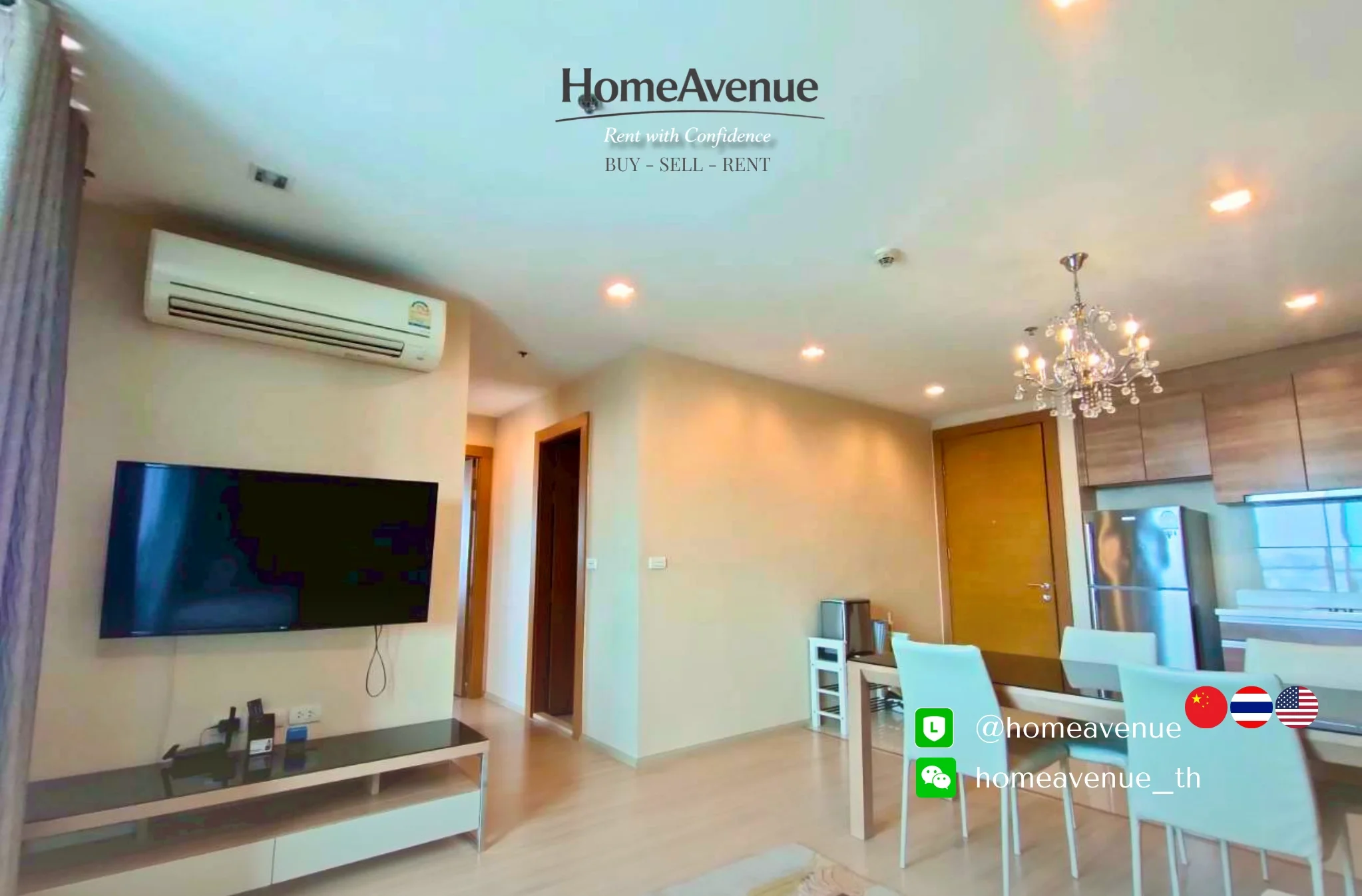 2 Bedroom condo in Rhythm Ratchada-Huaikwang