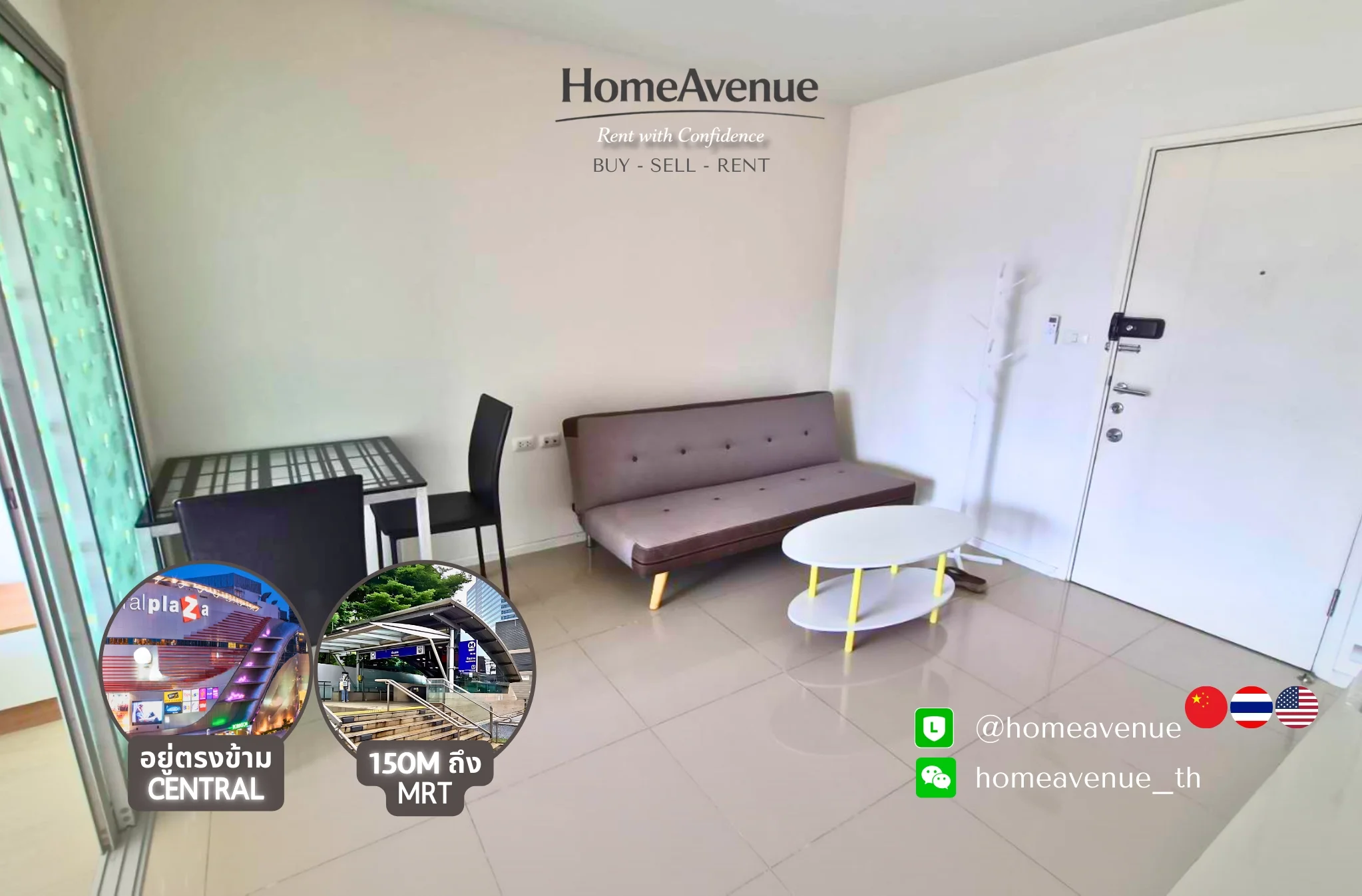 1 Bedroom condo in Aspire Rama 9