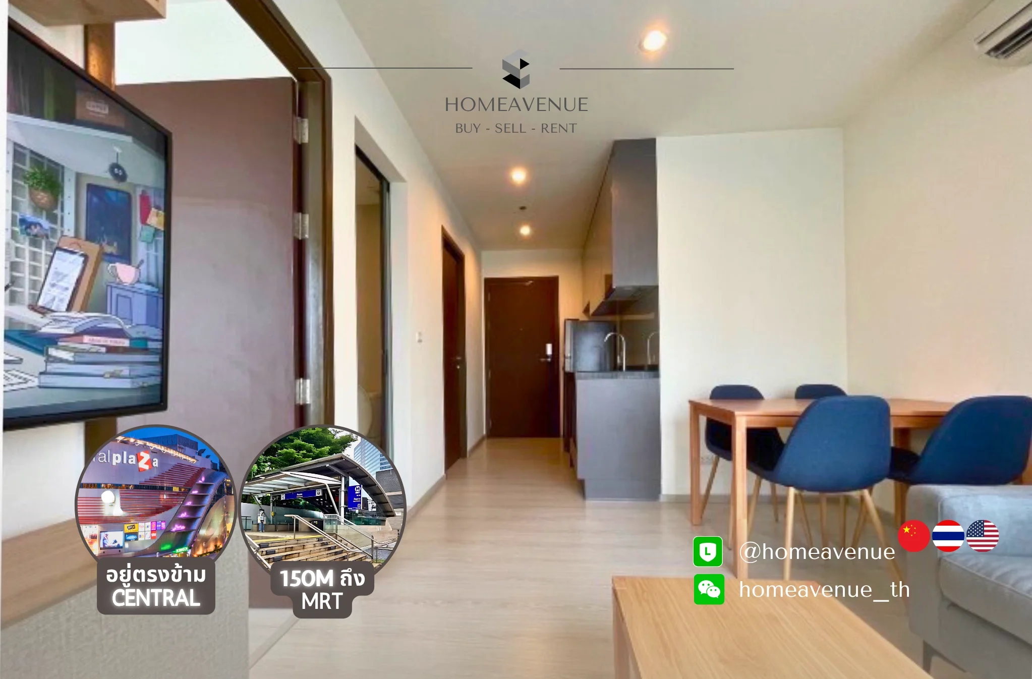 2 Bedroom condo in Rhythm Asoke
