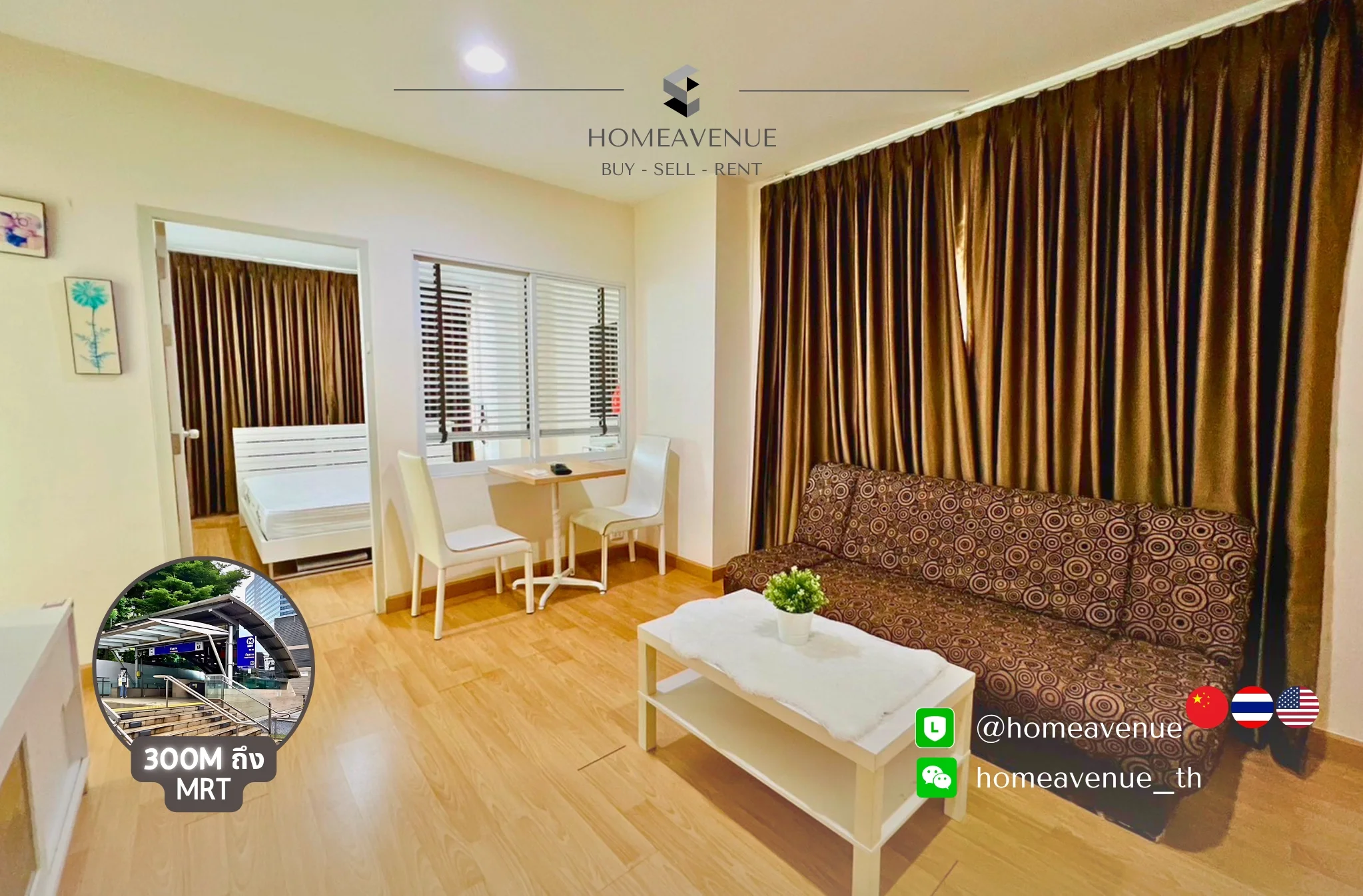 1 Bedroom condo in Life @ Ratchada