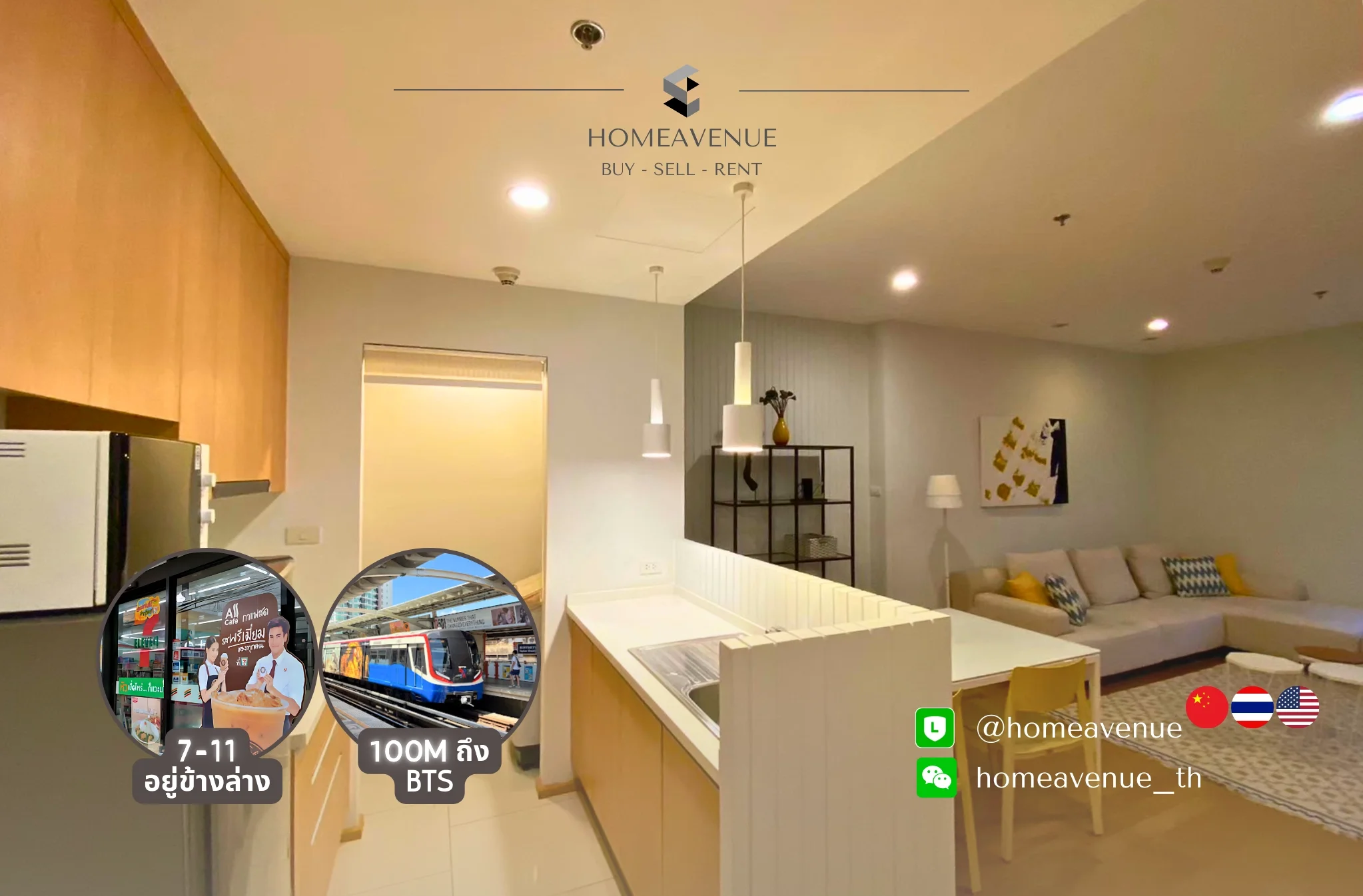 1 Bedroom condo in Villa Ratchatewi
