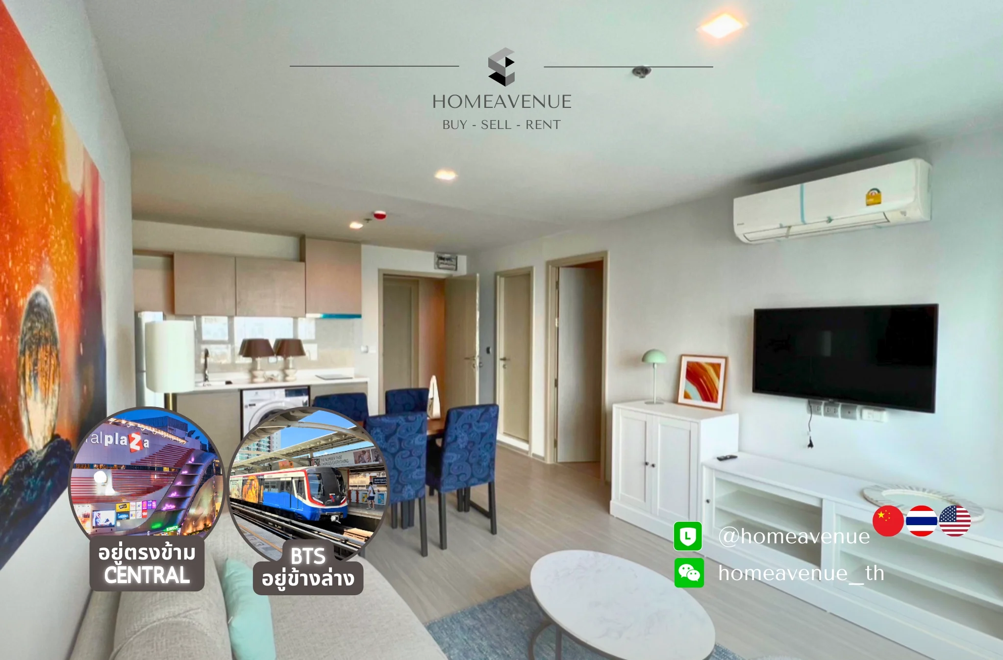 2 Bedroom condo in Life Ladprao