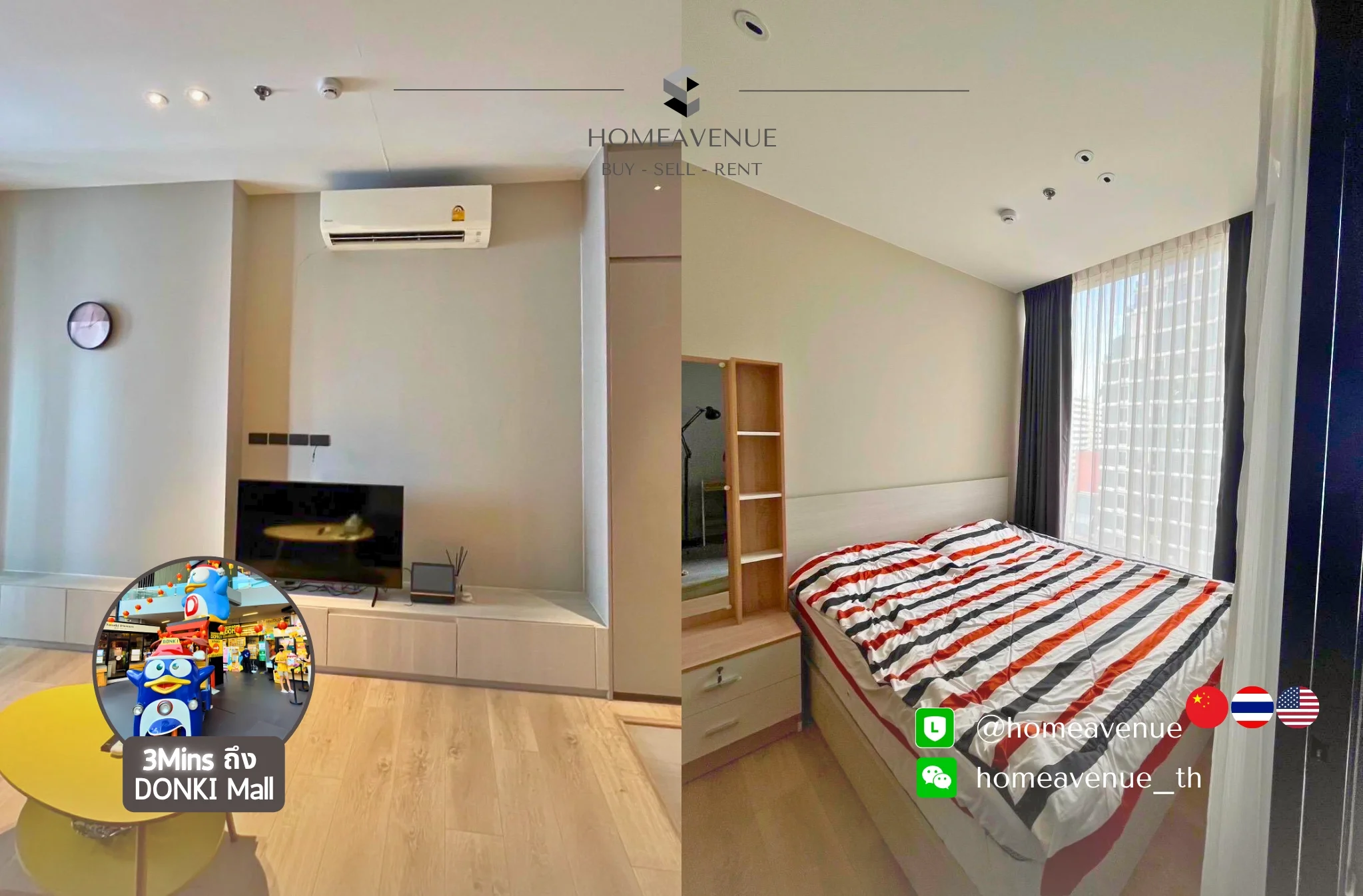 1 Bedroom condo in The FINE Bangkok Thonglor-Ekamai
