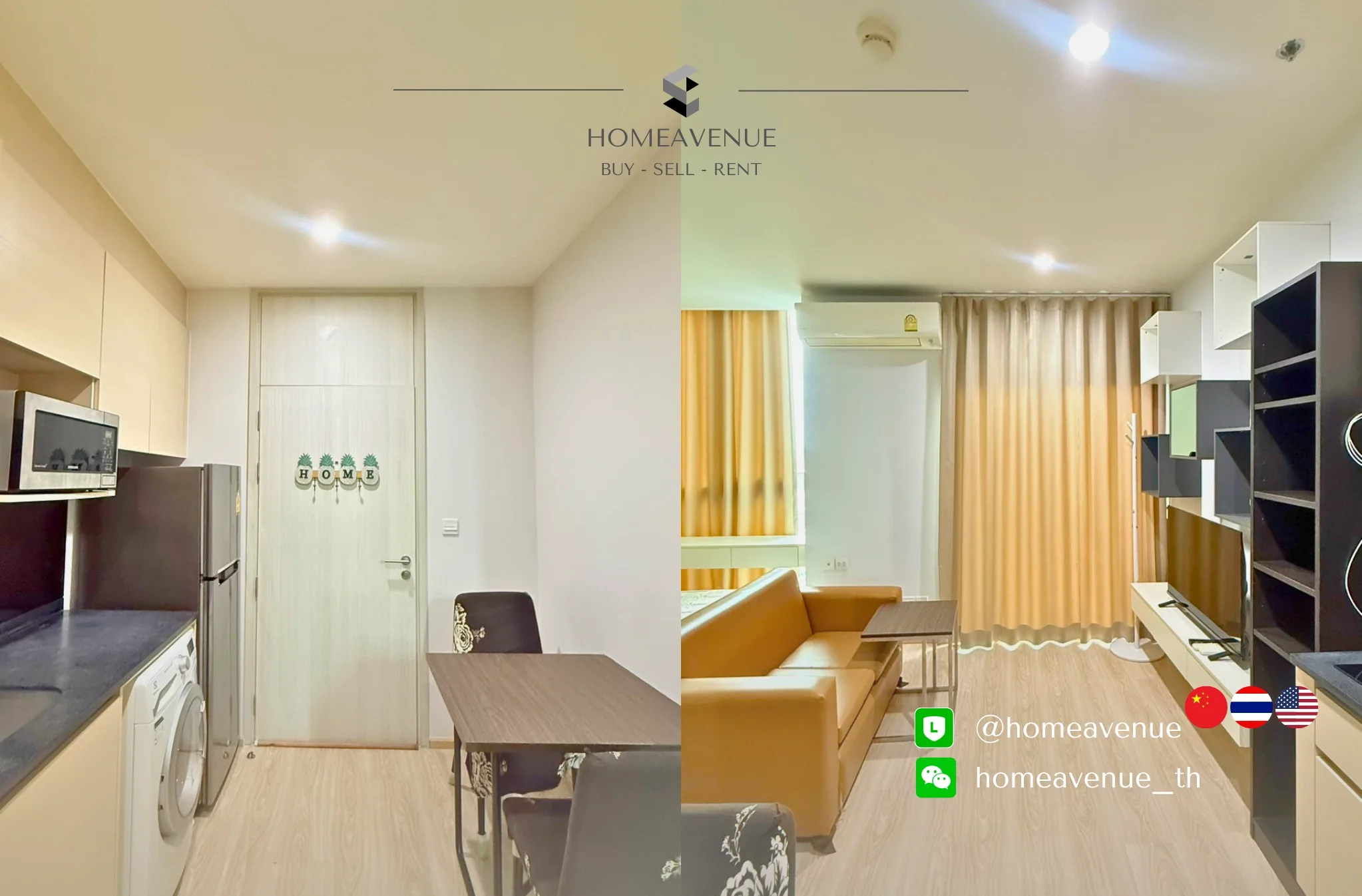 1 Bedroom condo in Noble Revolve Ratchada 2
