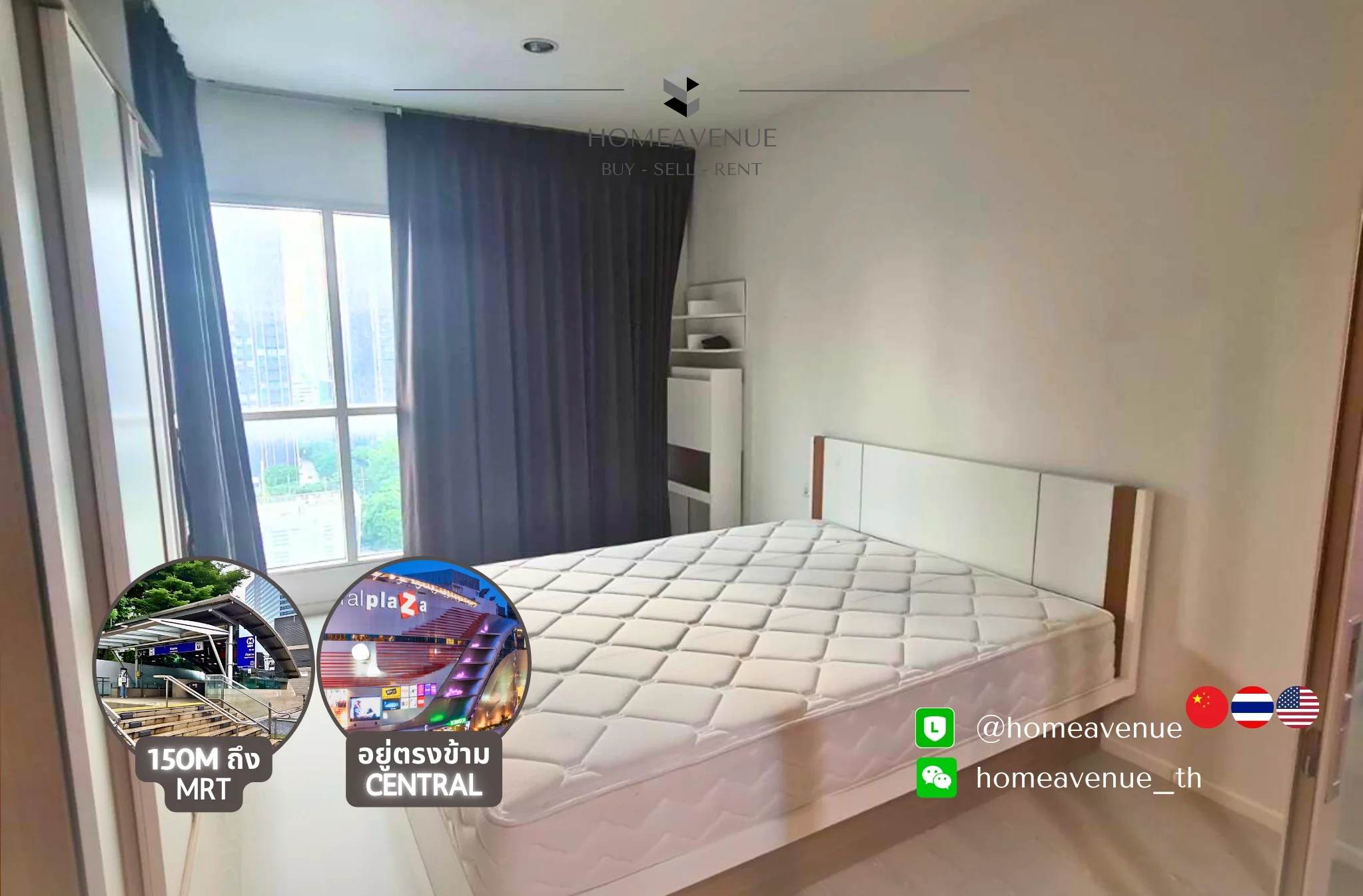 1 Bedroom condo in Aspire Rama 9