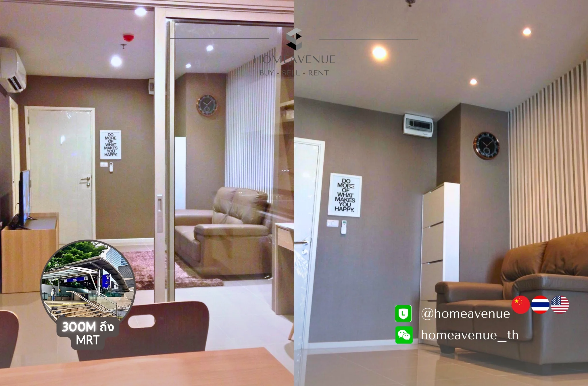 2 Bedroom condo in Aspire Rama 9