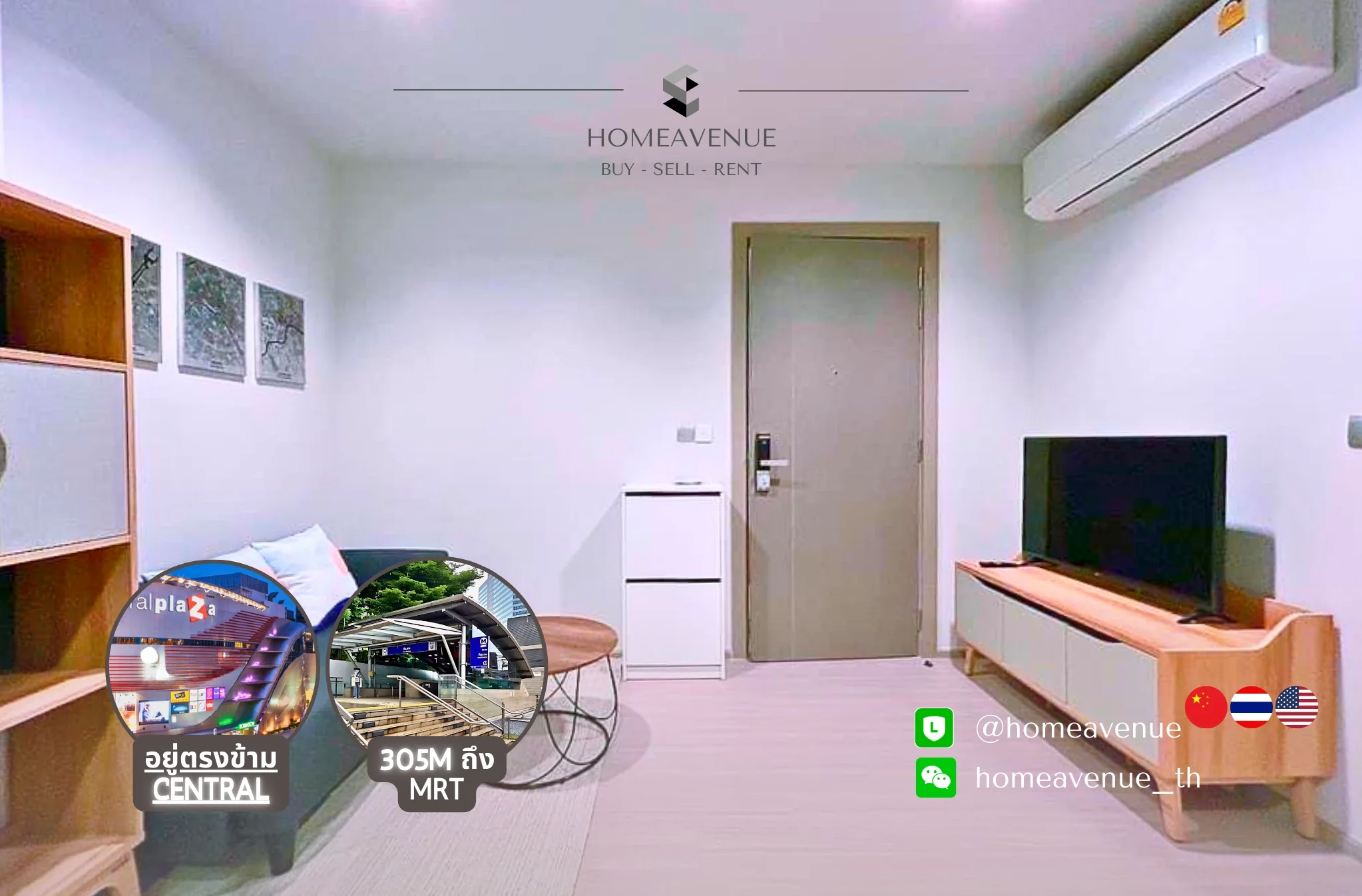 1 Bedroom condo in Life Asoke-Rama 9