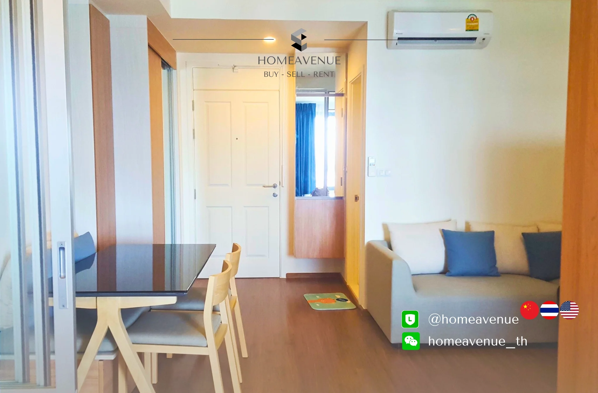1 Bedroom condo in U Delight Residence Riverfront Rama 3