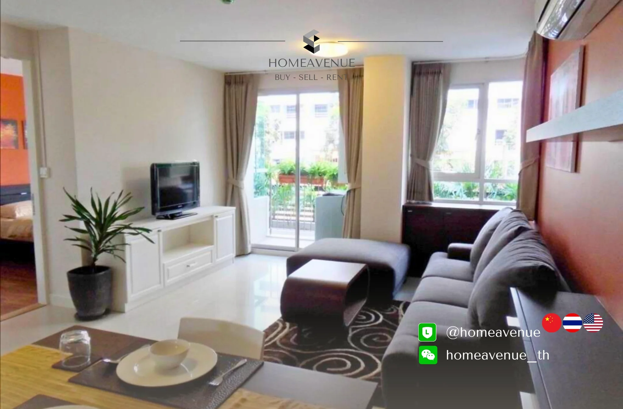 1 Bedroom condo in The Clover Thonglor Residence