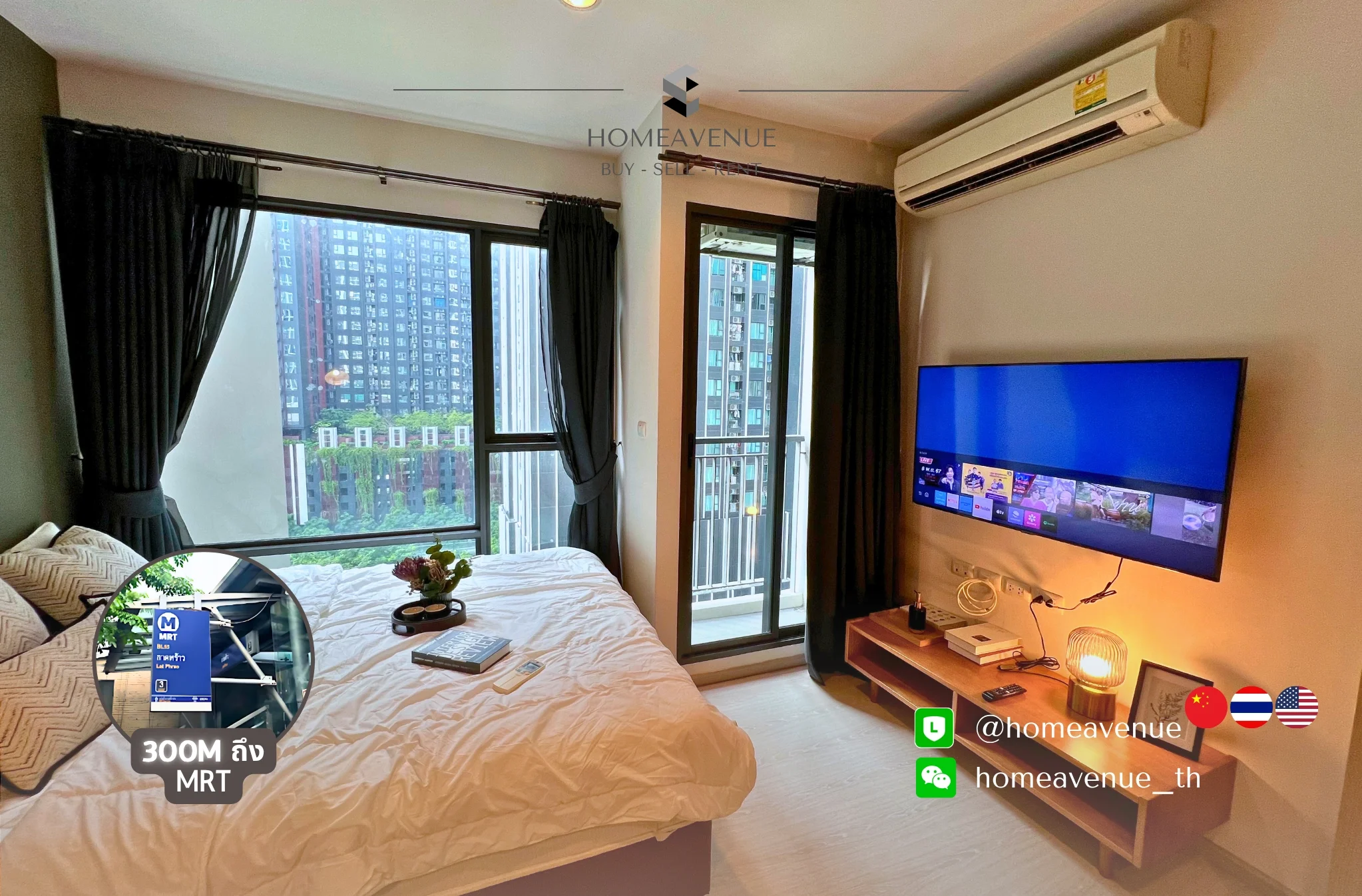 Studio condo in Rhythm Asoke