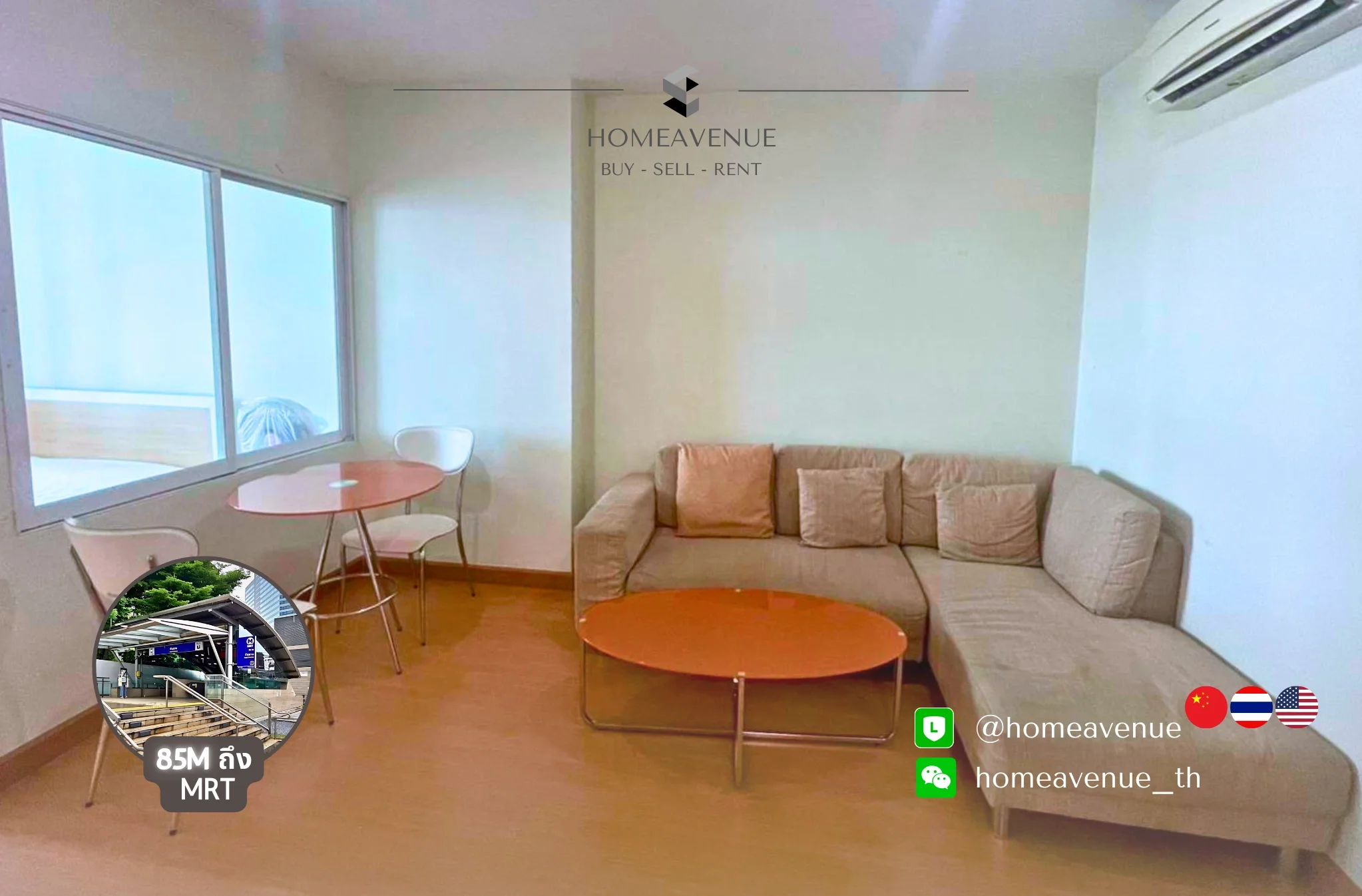1 Bedroom condo in Life @ Ratchada-Huai Khwang