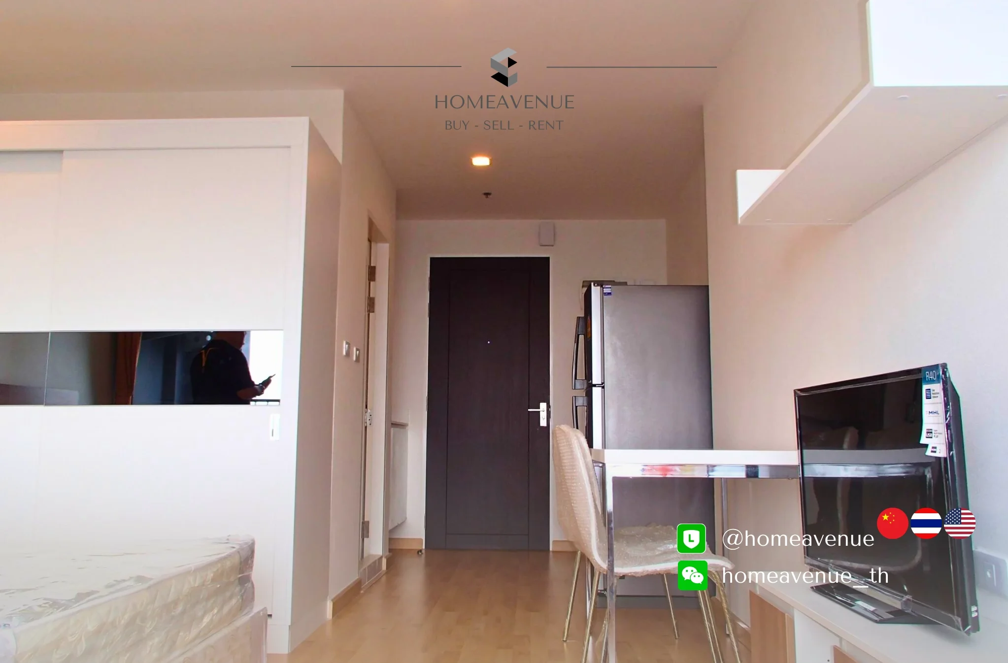 Studio condo in Casa Condo Asoke - Dindaeng
