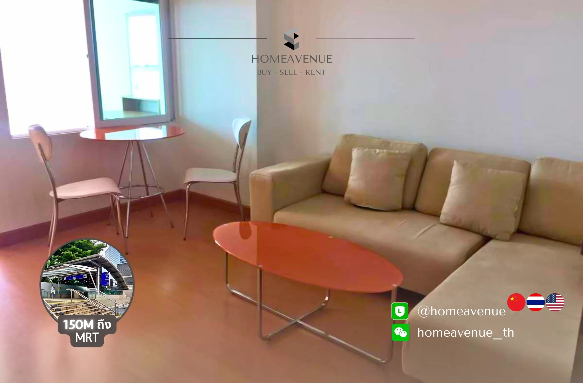 1 Bedroom condo in Life @ Ratchada-Huai Khwang