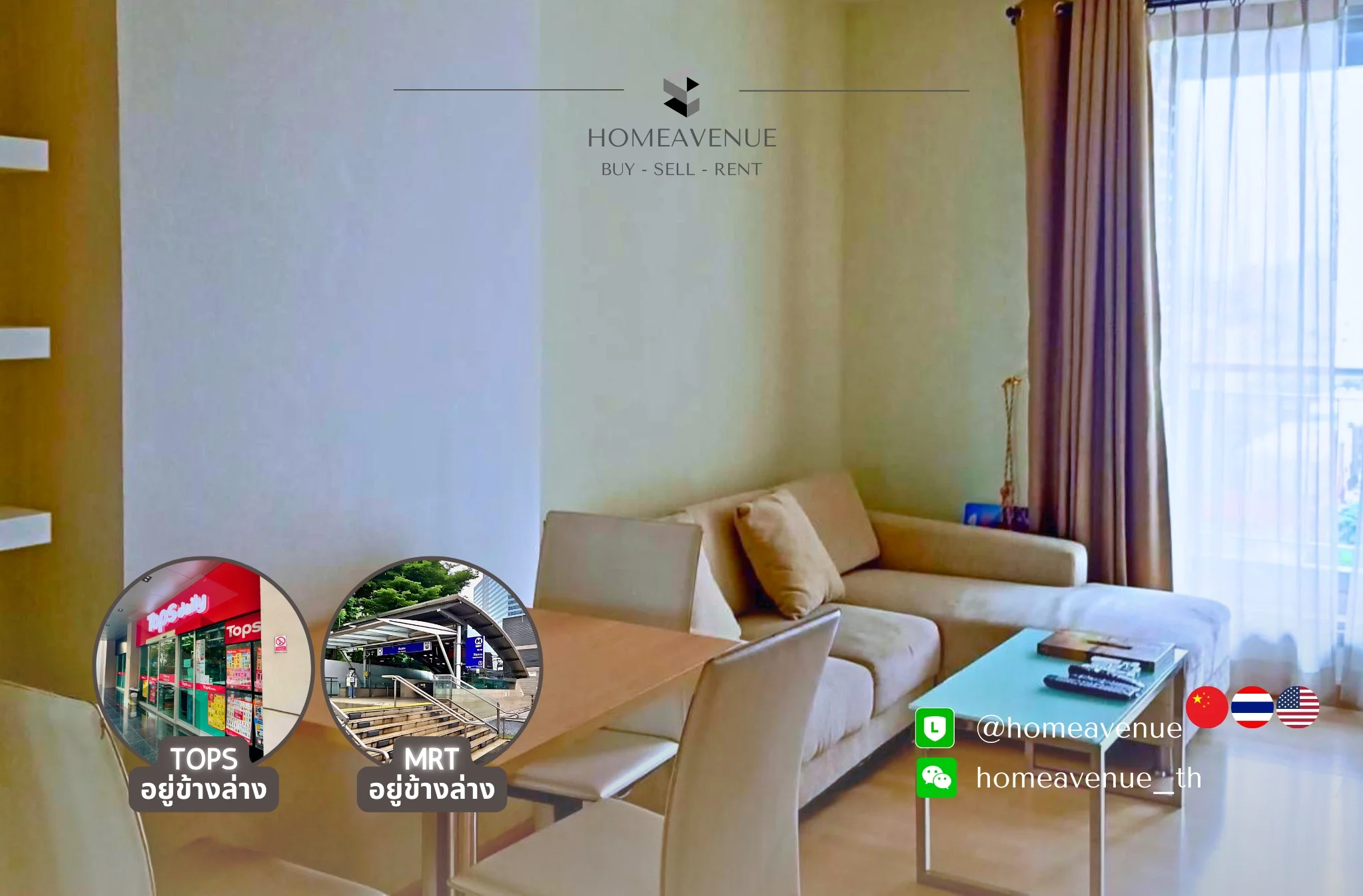1 Bedroom condo in Rhythm Ratchada
