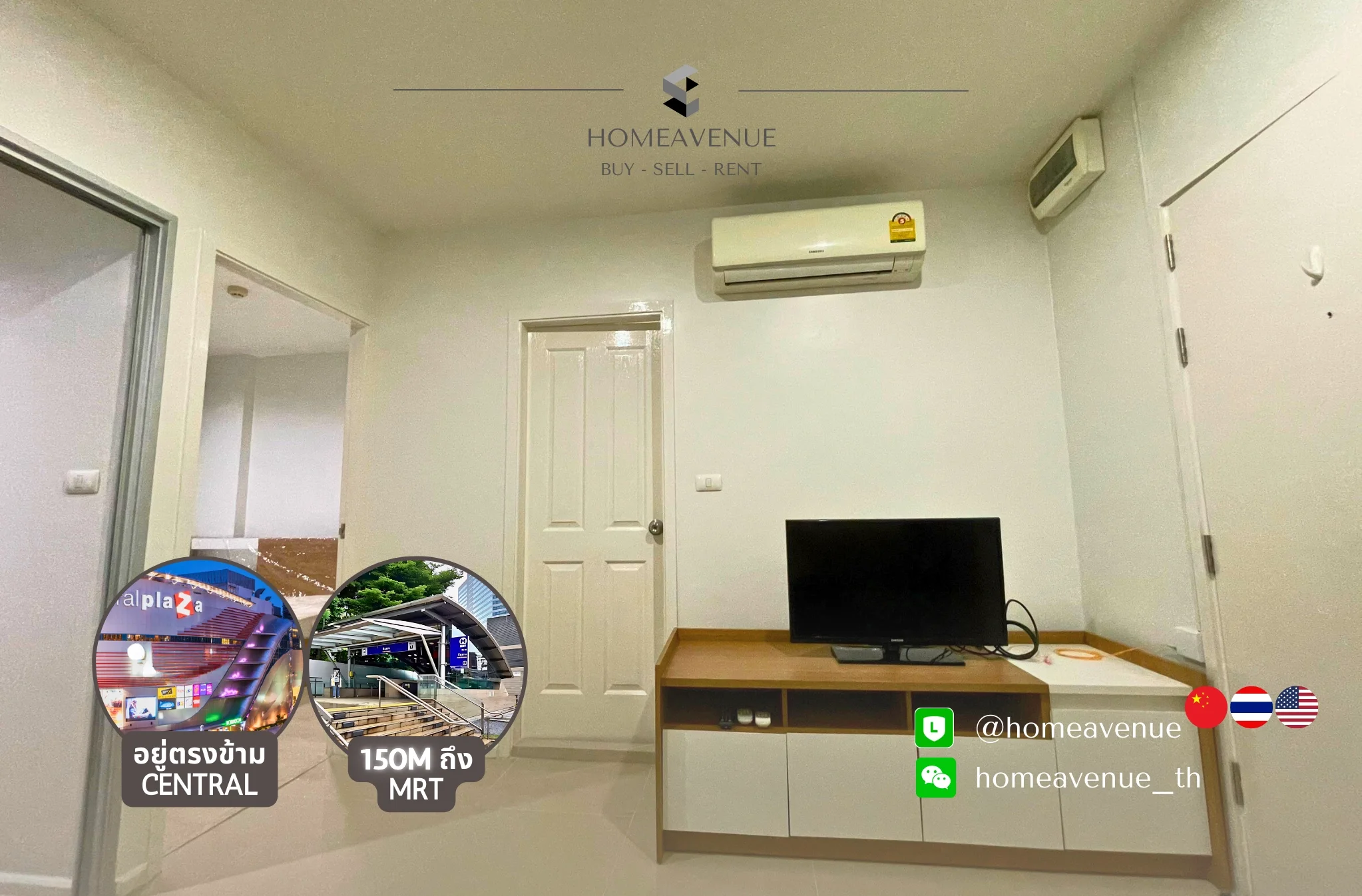1 Bedroom condo in Aspire Rama 9