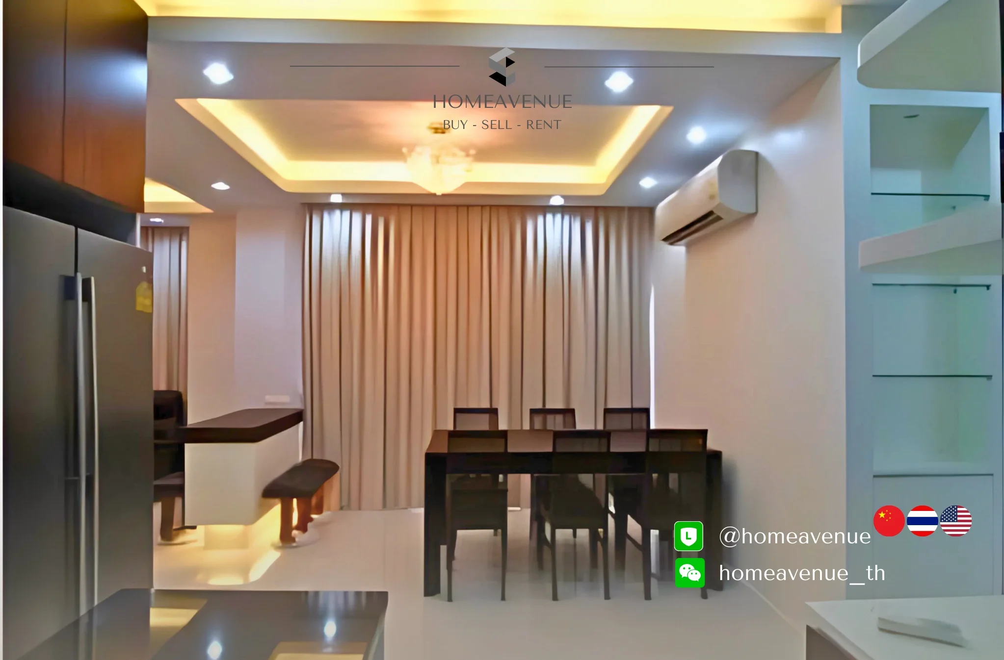 3 Bedroom condo in Baan Klang Krung Siam-Pathumwan