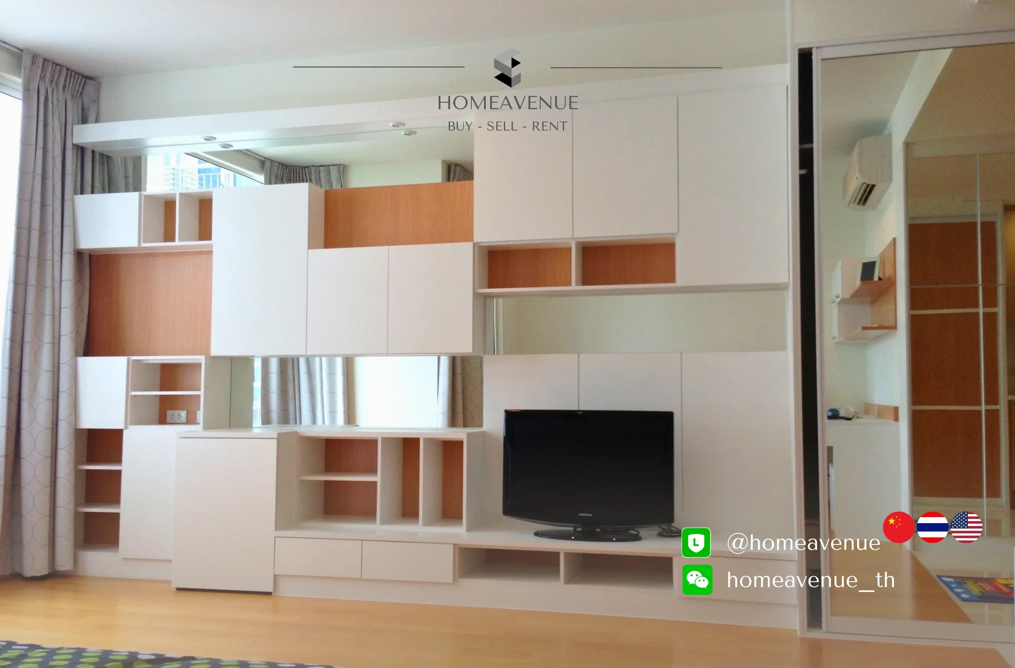 Studio condo in Villa Ratchatewi