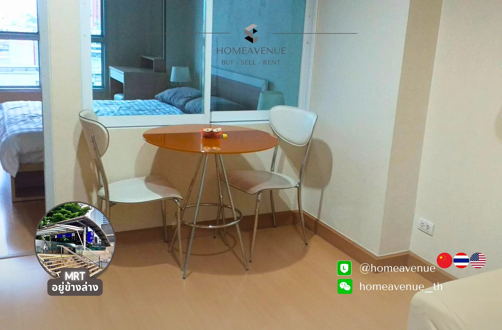 1 Bedroom condo in Life @ Ratchada-Huai Khwang