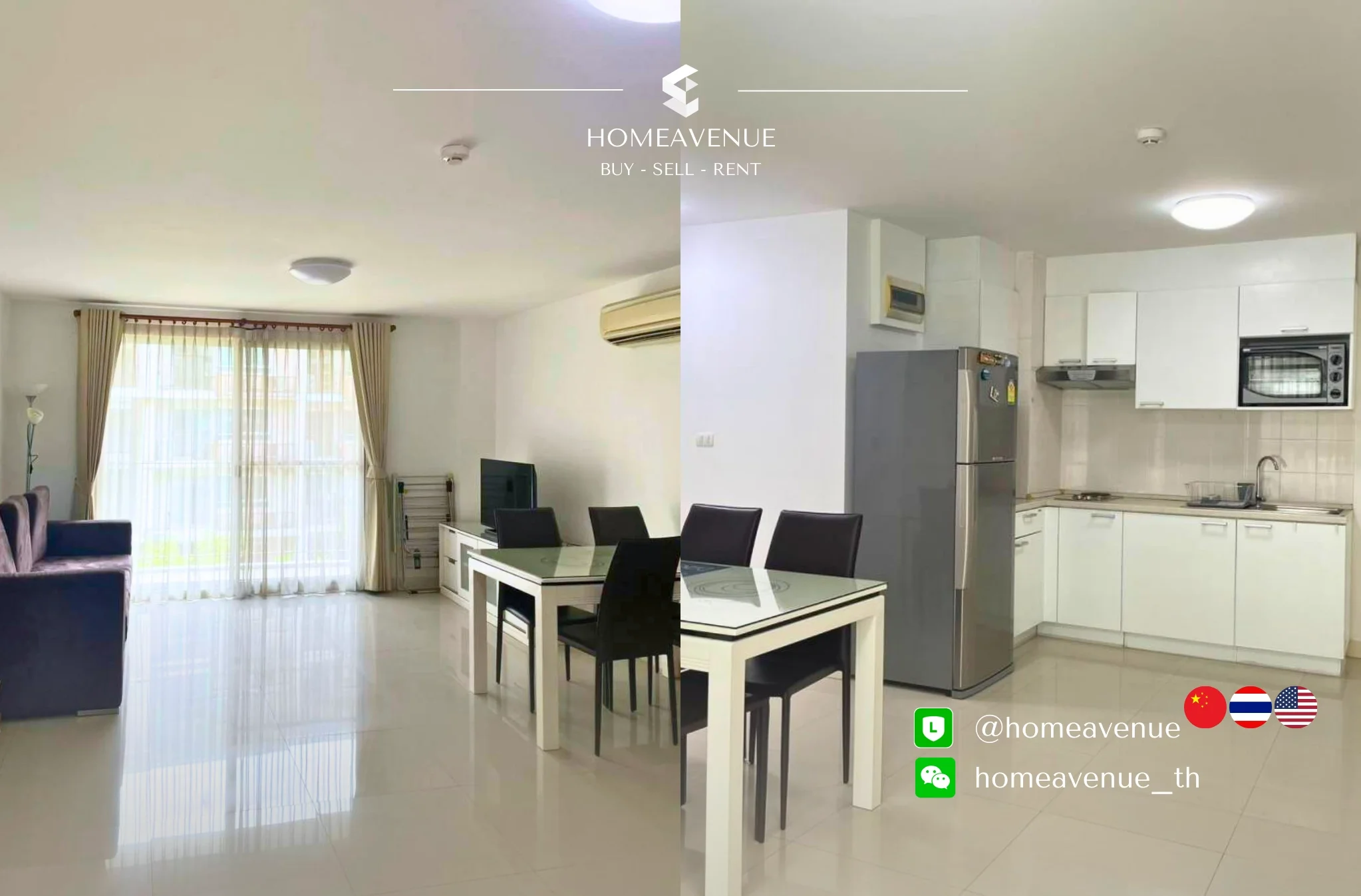 2 Bedroom condo in The Clover Thonglor Residence