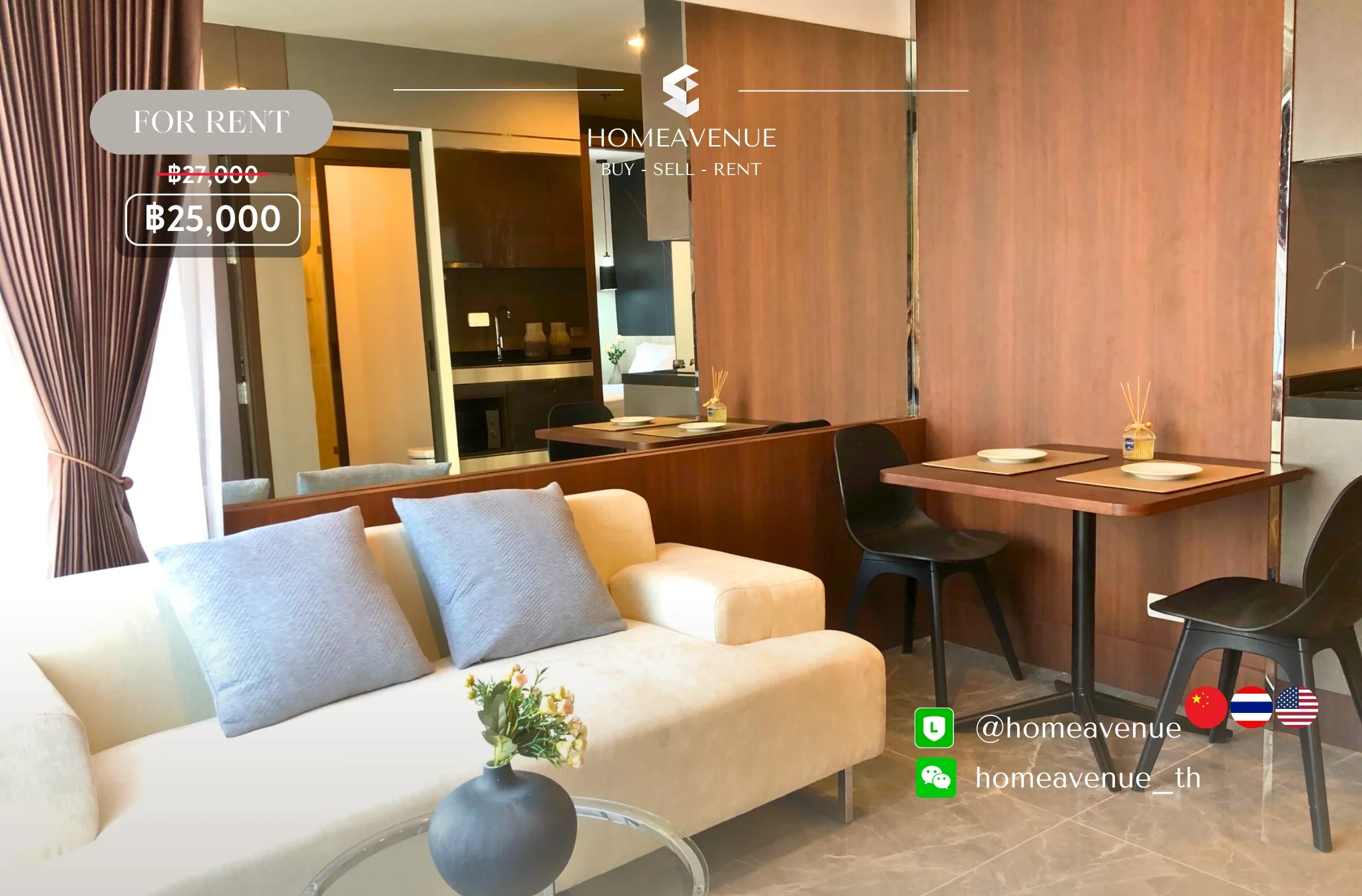 2 Bedroom condo in Rhythm Asoke