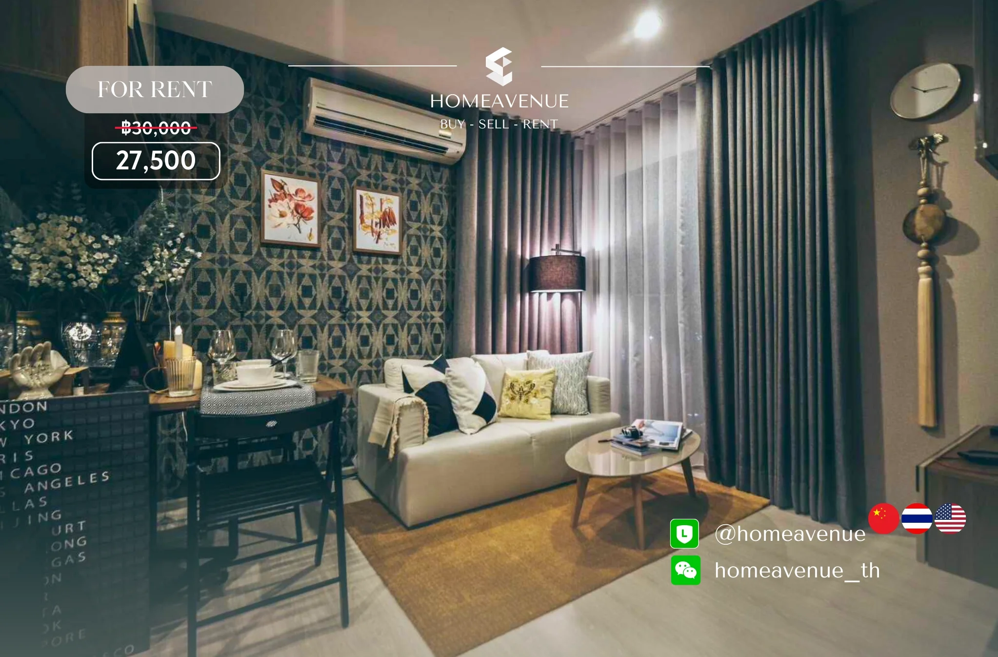 2 Bedroom condo in Rhythm Asoke