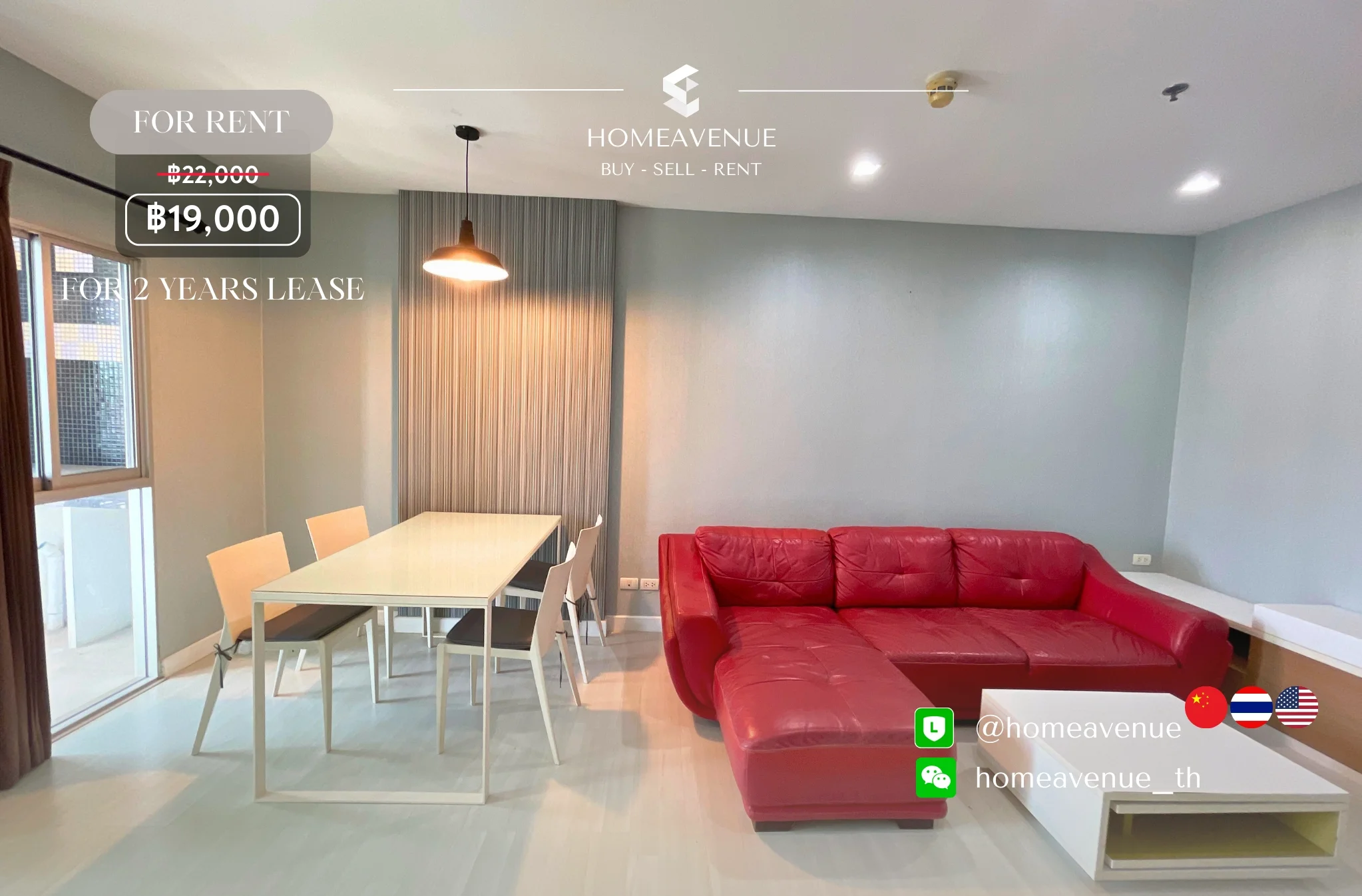 2 Bedroom condo in The Room Ratchada-Ladprao