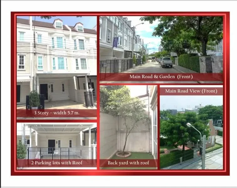 2 Bedroom condo in The Preston Townhome Rama9-Krungthepkreetha