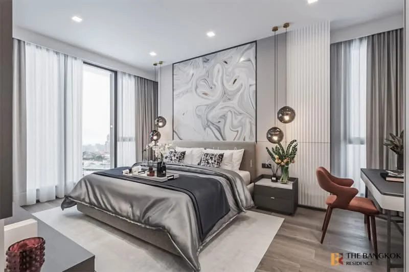 3 Bedroom condo in Rhythm Charoenkrung Pavillion