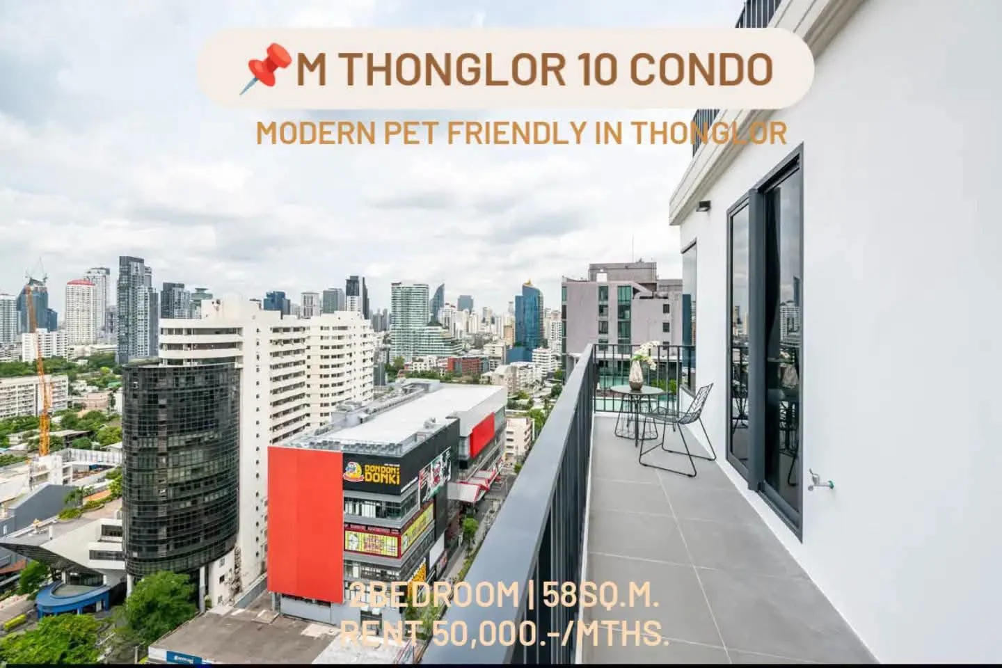 2 Bedroom condo in M Thonglor 10