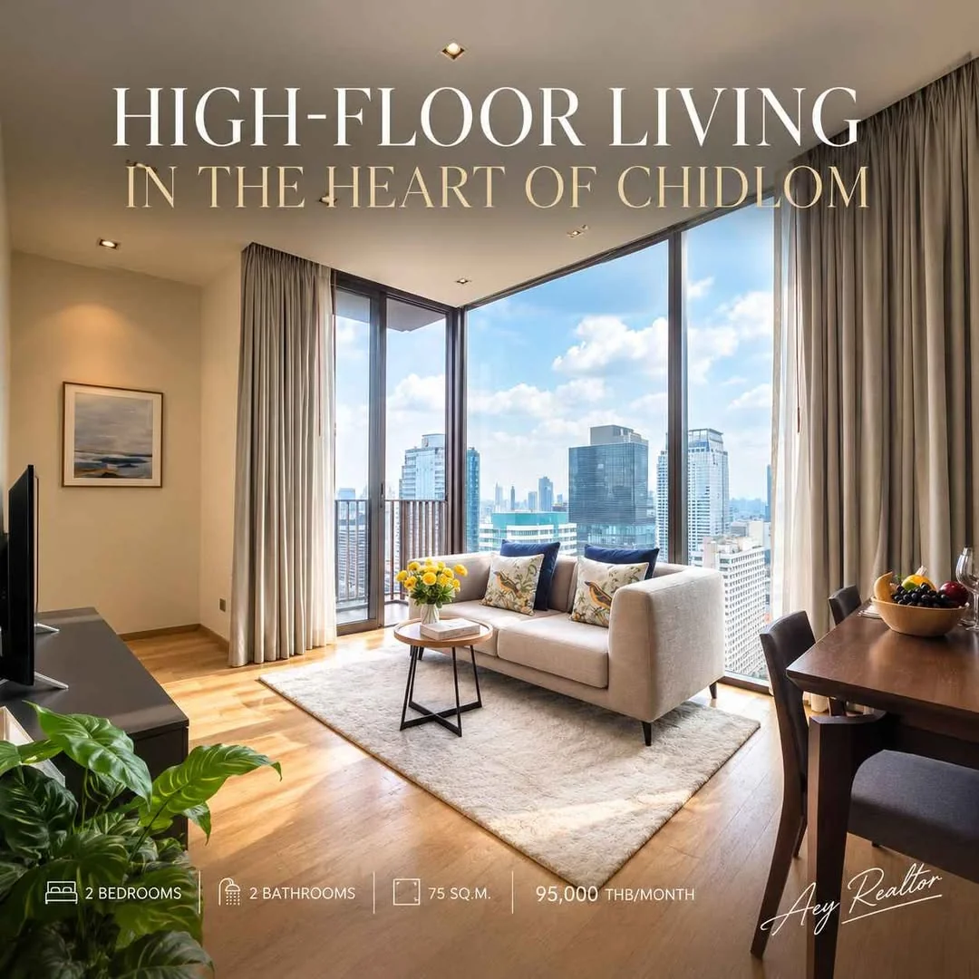 2 Bedroom condo in 28 Chidlom