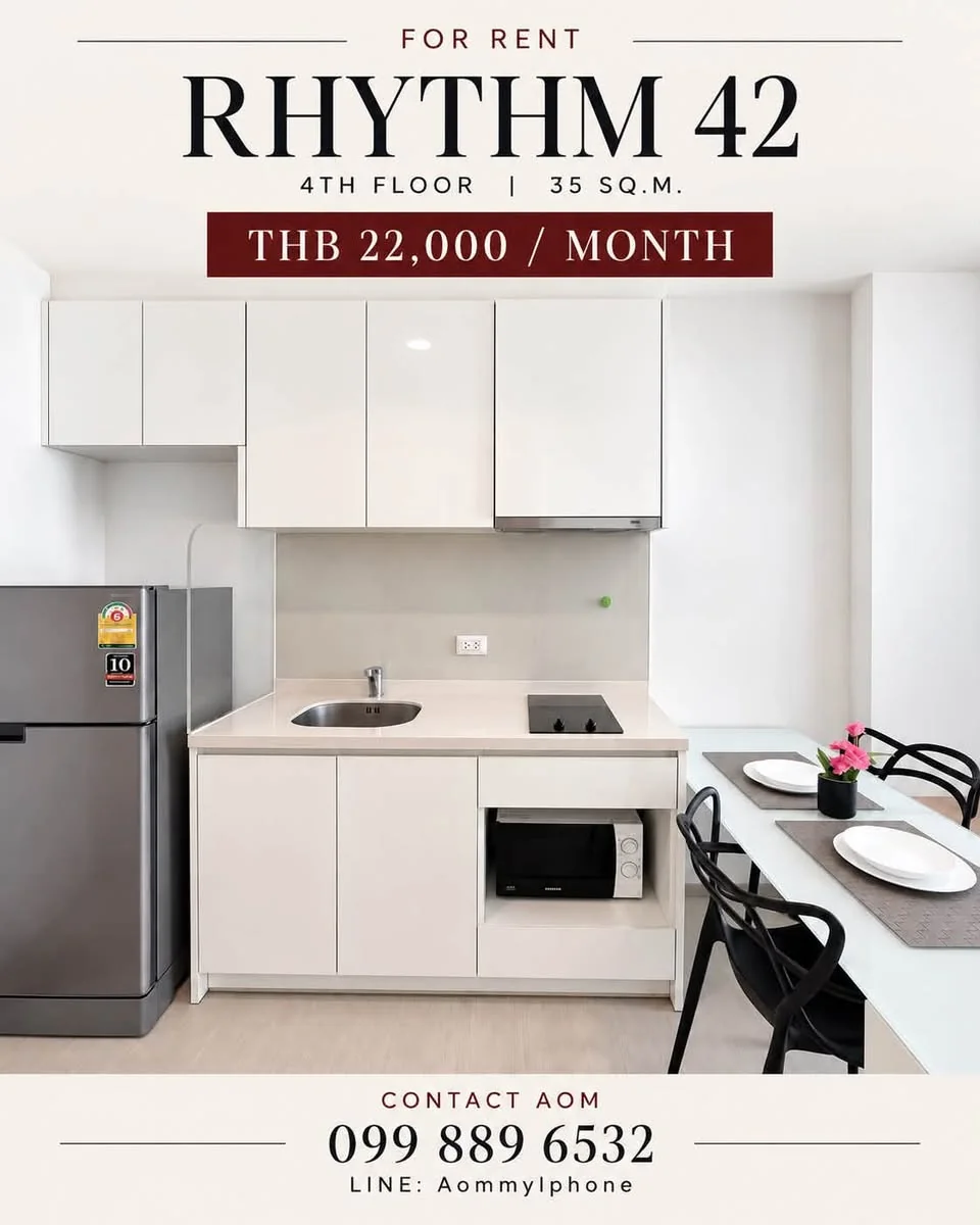 1 Bedroom condo in Rhythm Sukhumvit 42