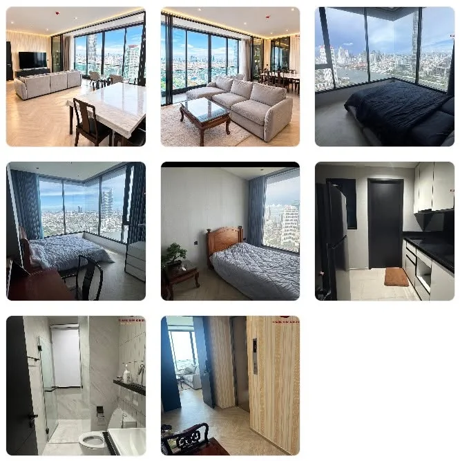 3 Bedroom condo in Chapter Charoennakhon–Riverside