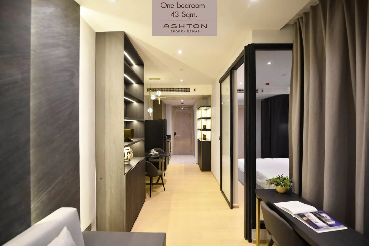 1 Bedroom condo in ASHTON Asoke-Rama 9