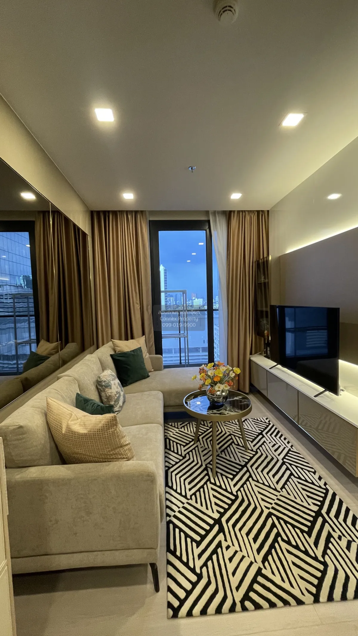 2 Bedroom condo in One9Five Asoke-Rama 9