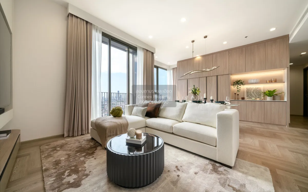 3 Bedroom condo in Rhythm Charoenkrung Pavillion