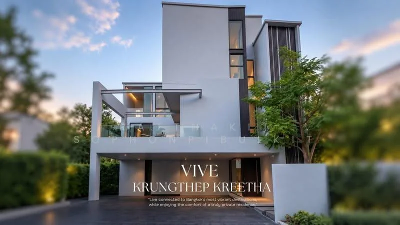 4 Bedroom condo in VIVE Krungthep Kreetha