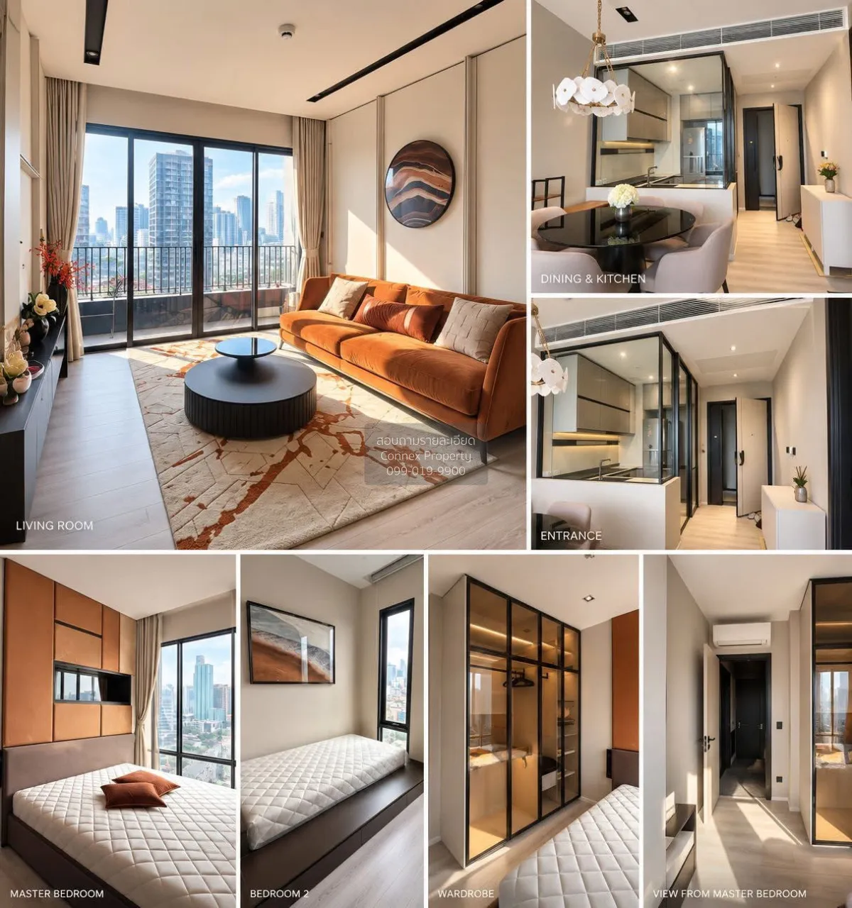 2 Bedroom condo in The Room Phaya Thai