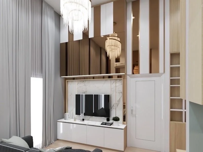 2 Bedroom condo in Noble Revolve Ratchada