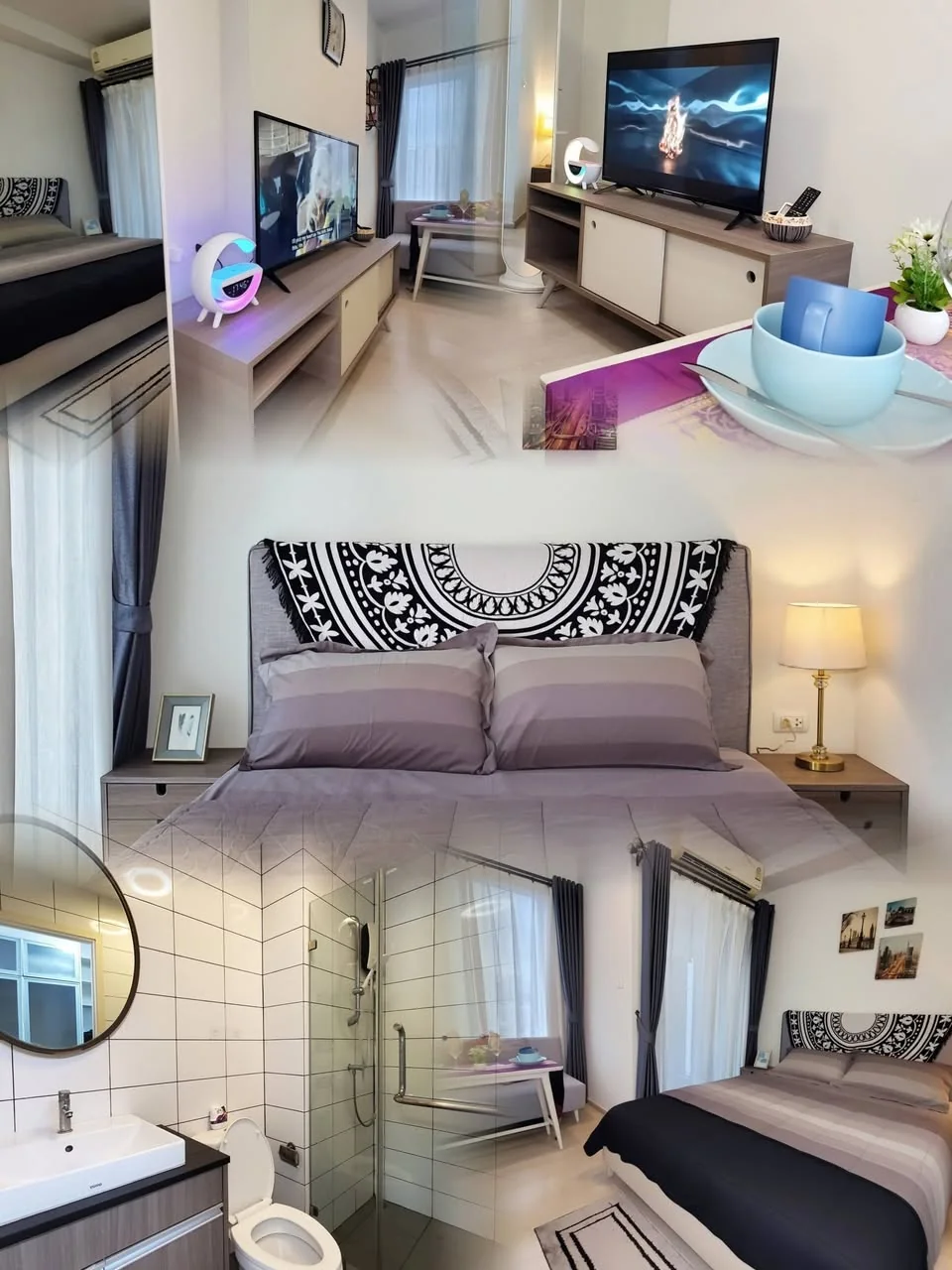 Studio condo in Chapter One ECO Ratchada-Huaikwang
