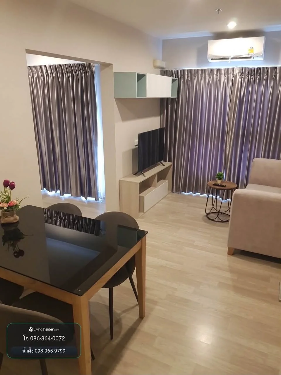 2 Bedroom condo in The Privacy Rama 9