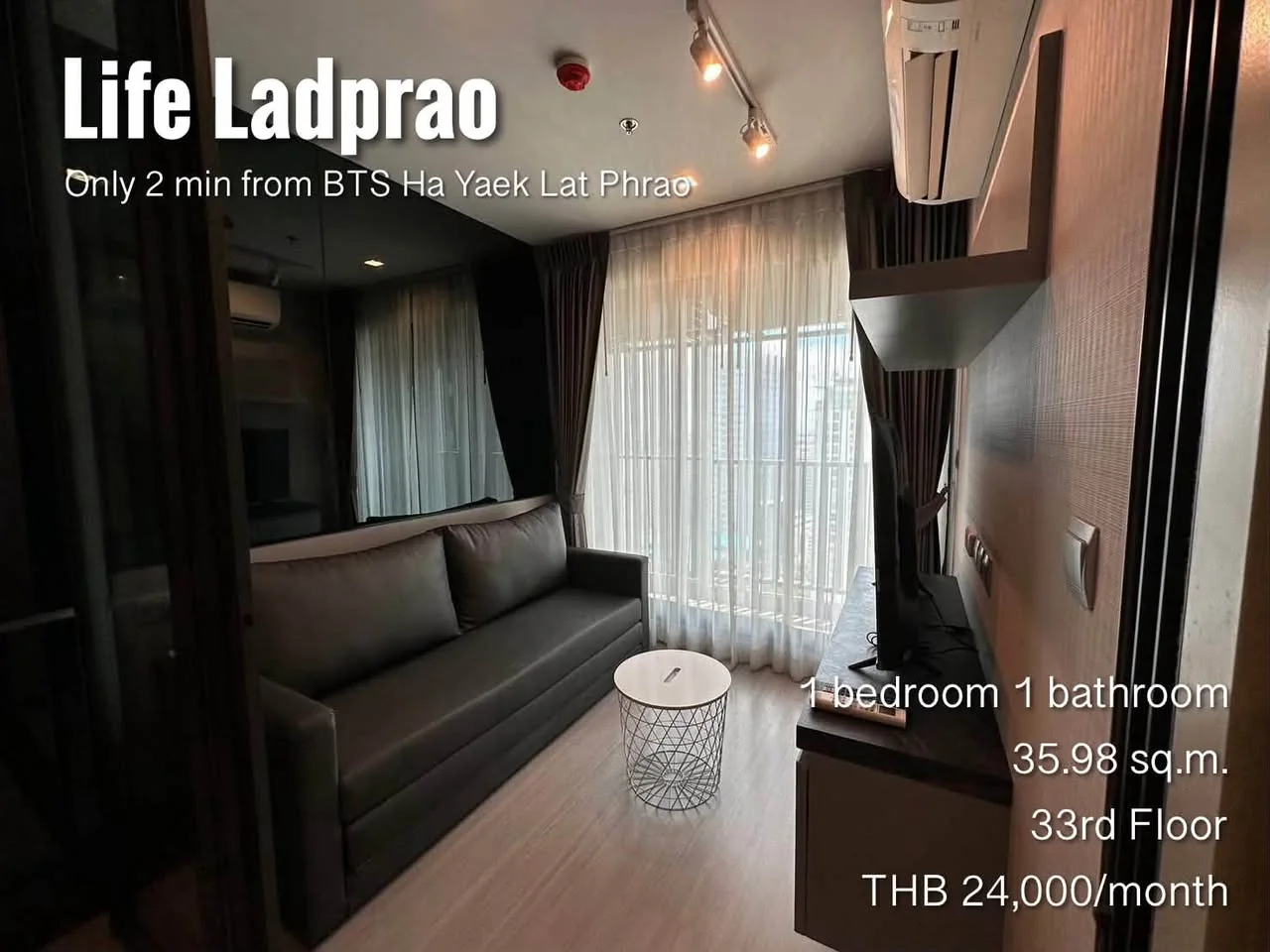 1 Bedroom condo in Life Ladprao