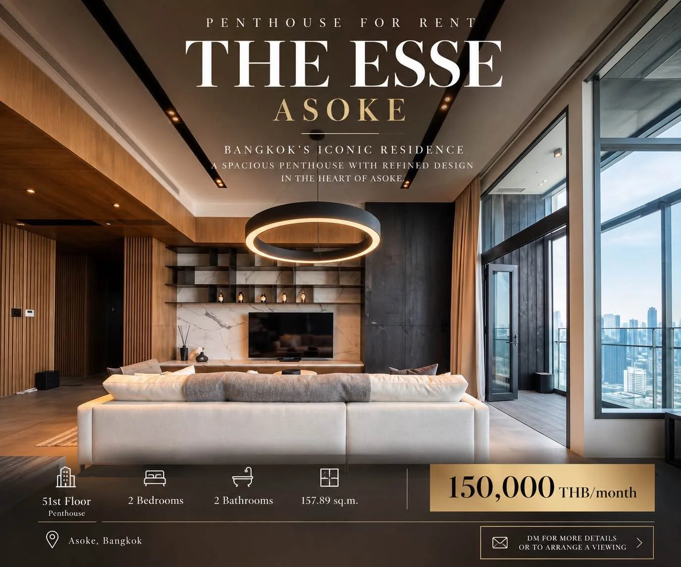 2 Bedroom condo in The Esse Asoke