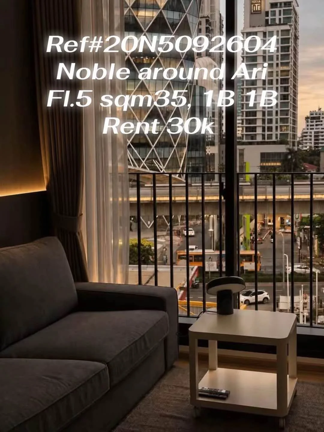 1 Bedroom condo in Noble Around Ari