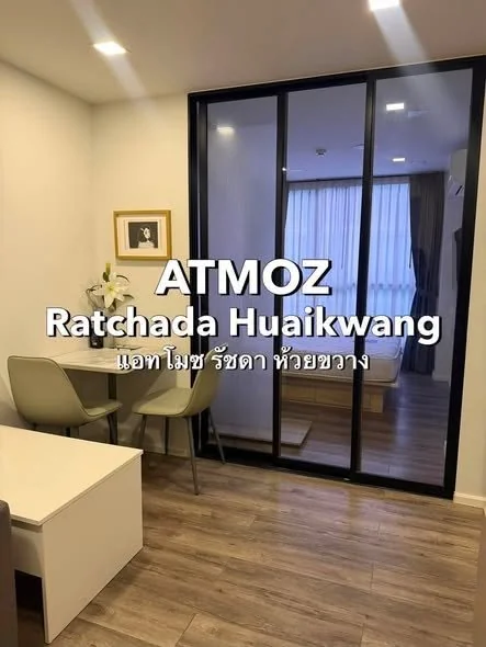1 Bedroom condo in Atmoz Ratchada-Huaikwang